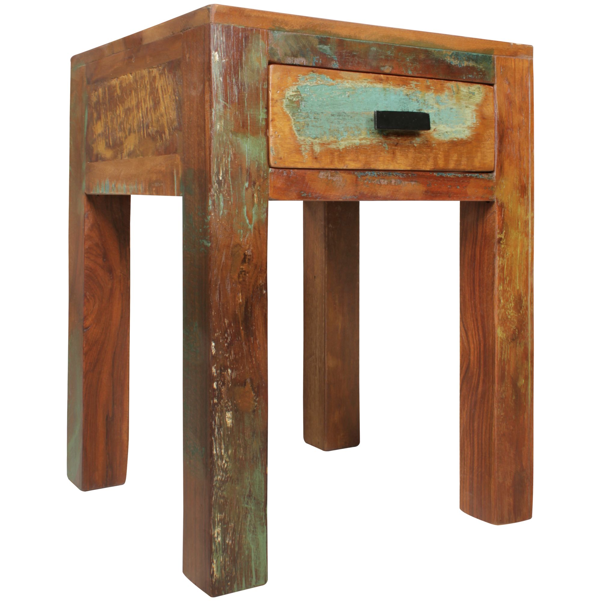 Nachttisch Kerteminde Mango Massivholz Braun 40 × 40 × 55 cm