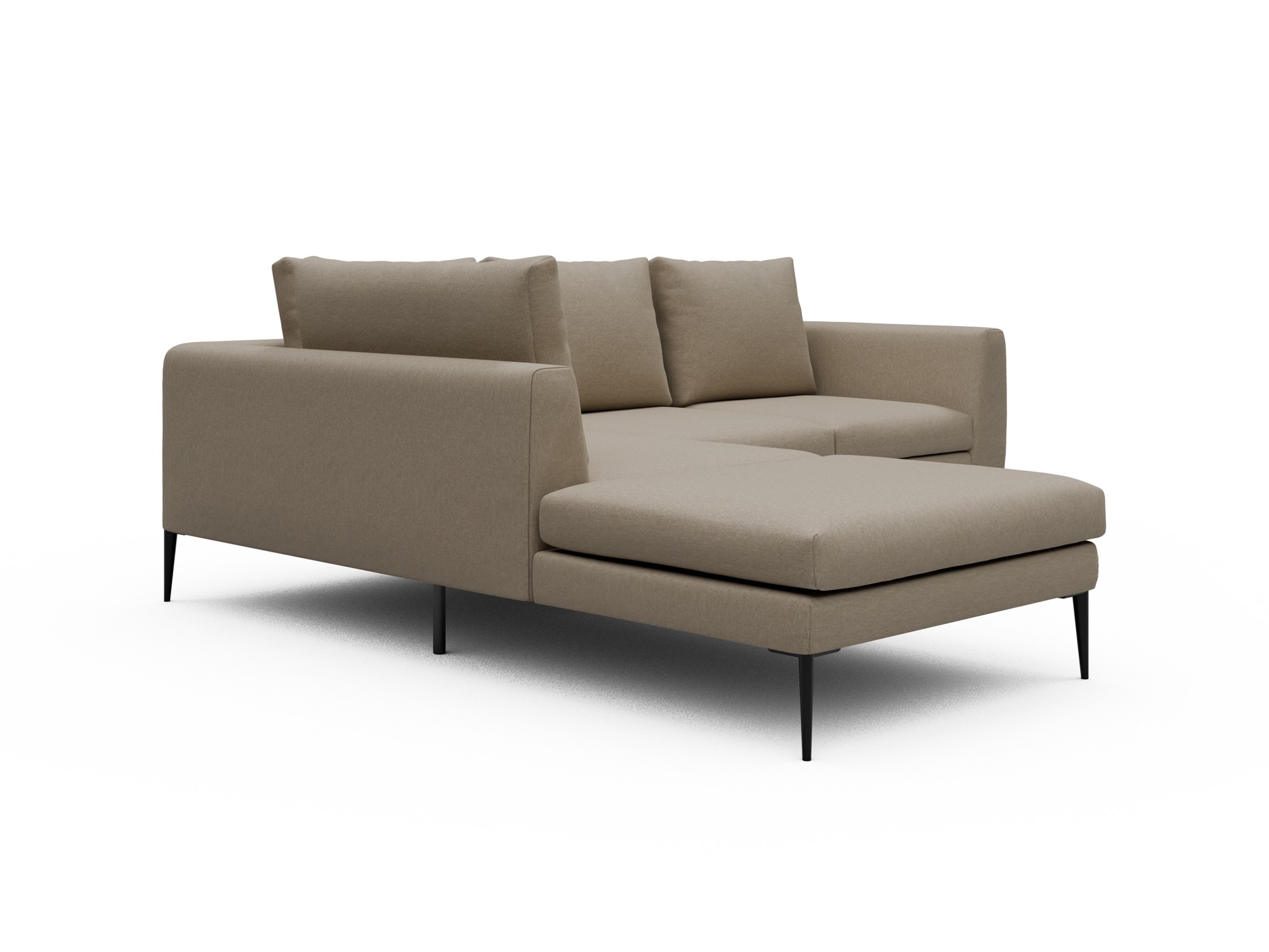 Skandi Home Ecksofa Paul Relax-Ecke links mit 2-Sitzer Satya-Natural moebelfaktor