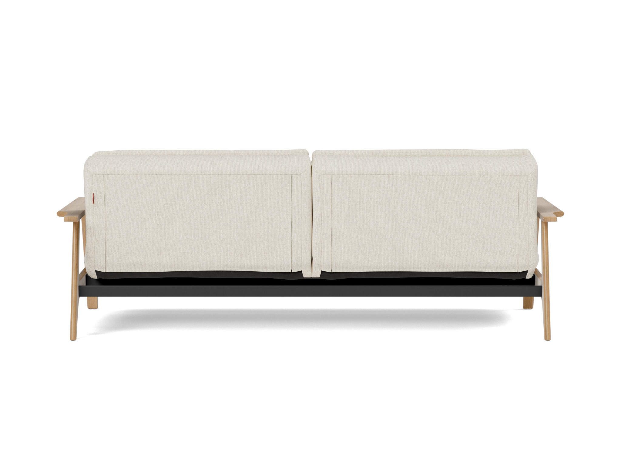 Schlafsofa Dublexo Frej Boucle Skandi 531-Off-White