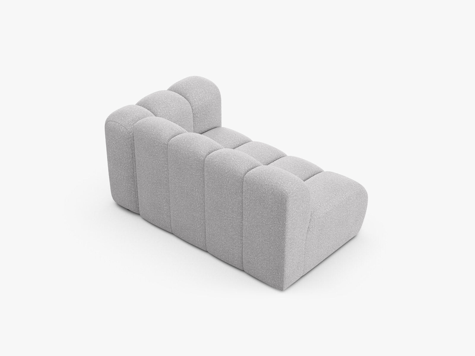 Micadoni Modul Lupine 2-Sitzer Boucle Baloo Hellgrau Rechts