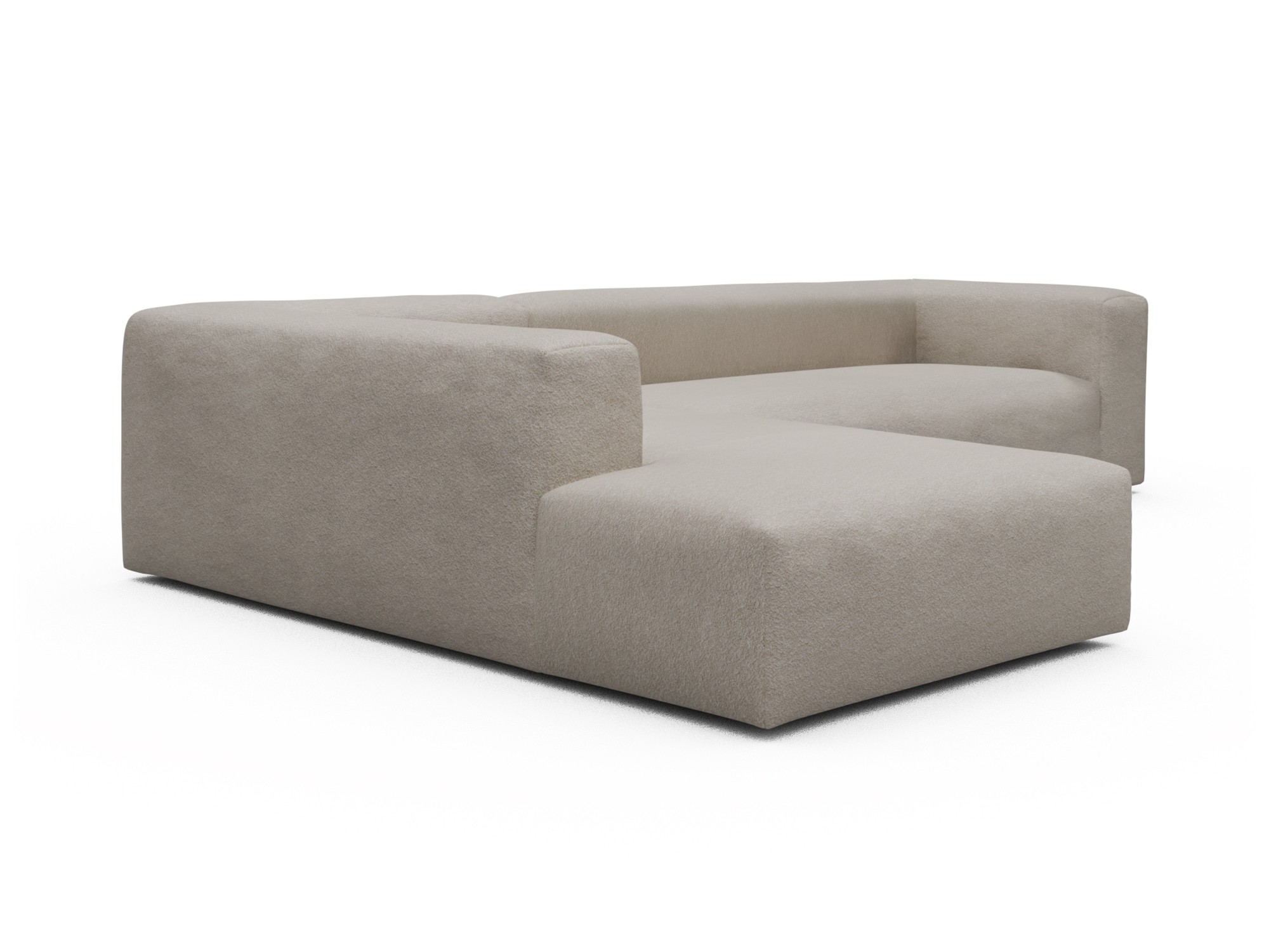 Skandi Home Ecksofa Fred Relax-Ecke links mit 2,5-Sitzer Aivi-Lace-Beige moebelfaktor