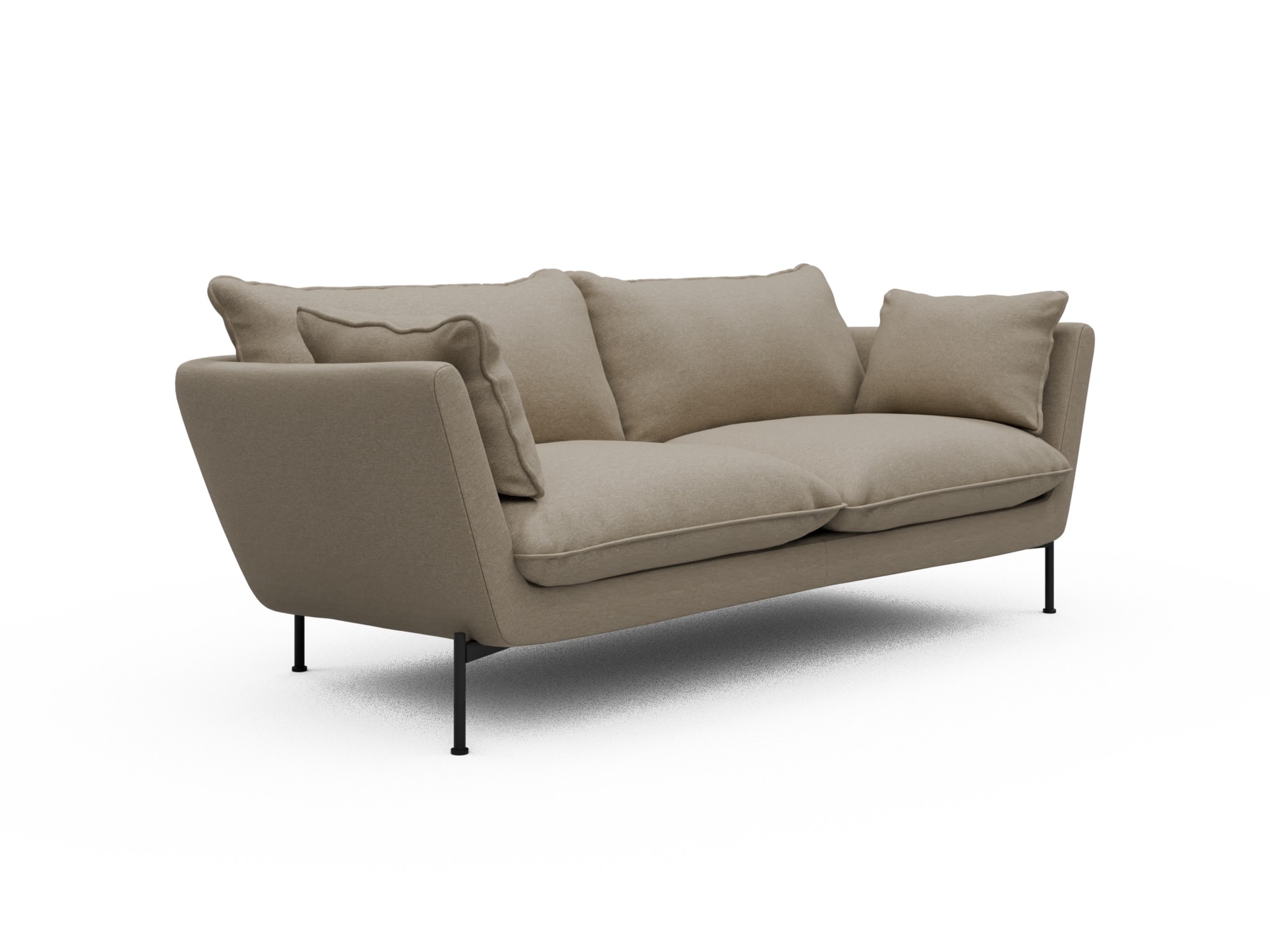Skandi Home Sofa Anton Soft 2-Sitzer Satya-Natural moebelfaktor