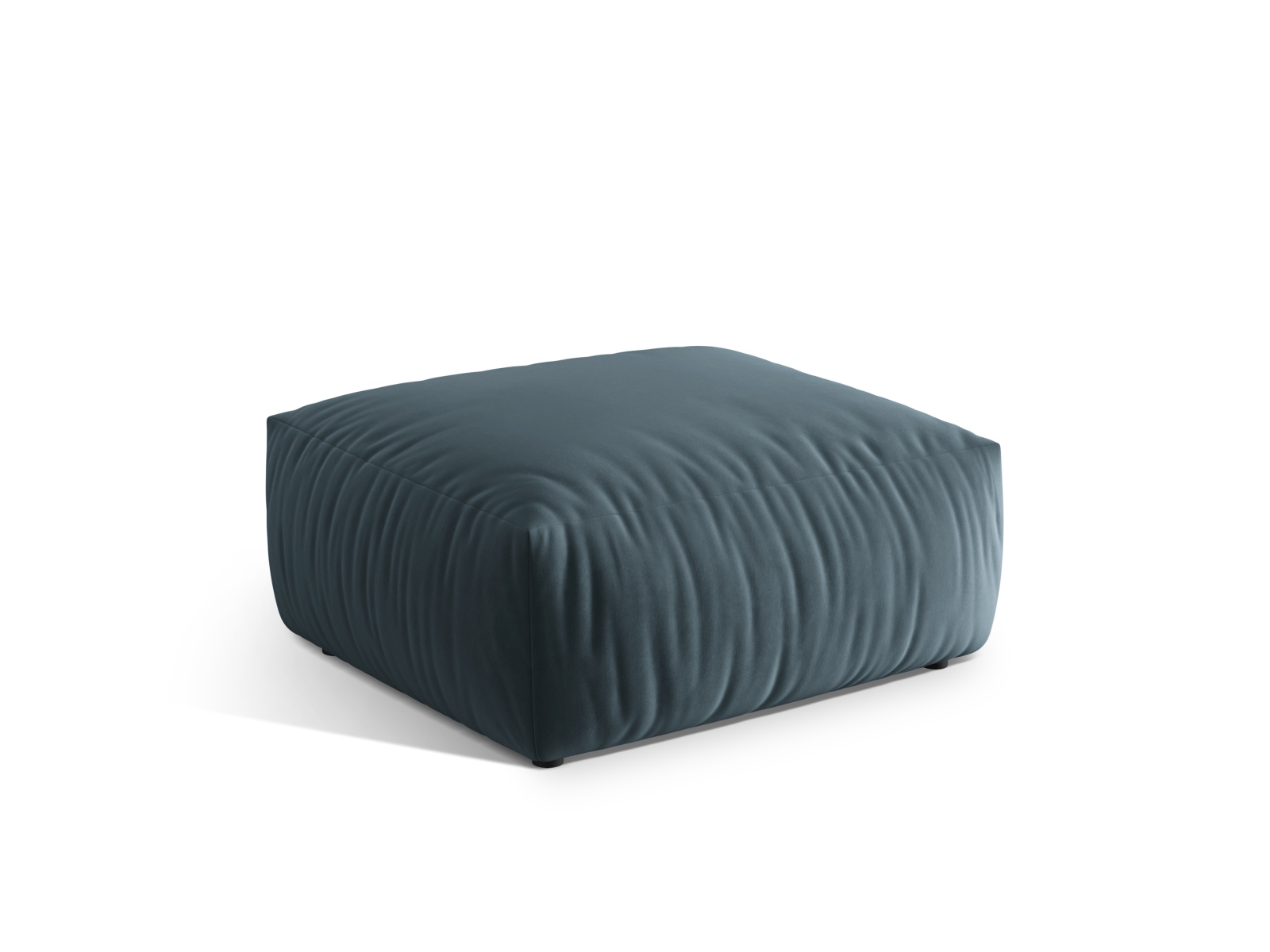 Micadoni Hocker Chris 1-Sitzer Samt Pastellblau