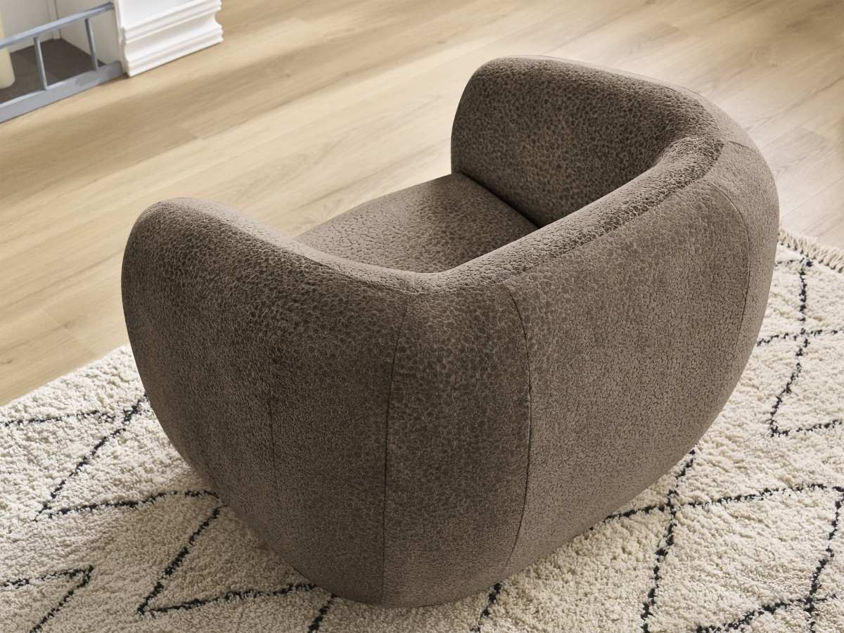 Bobochic Celine Sessel Strukturstoff Braun