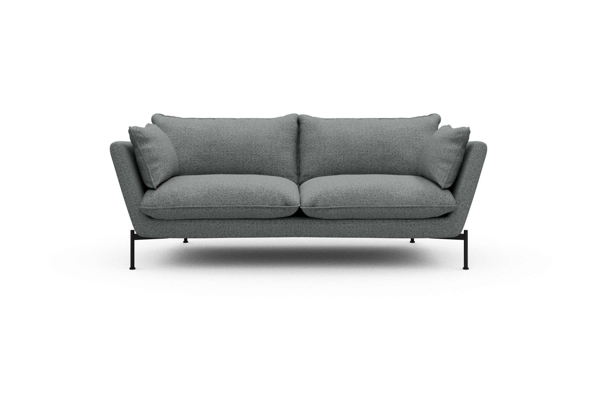 Skandi Home Sofa Anton PREMIUM 2-Sitzer Aivi-Gravet-Grey moebelfaktor