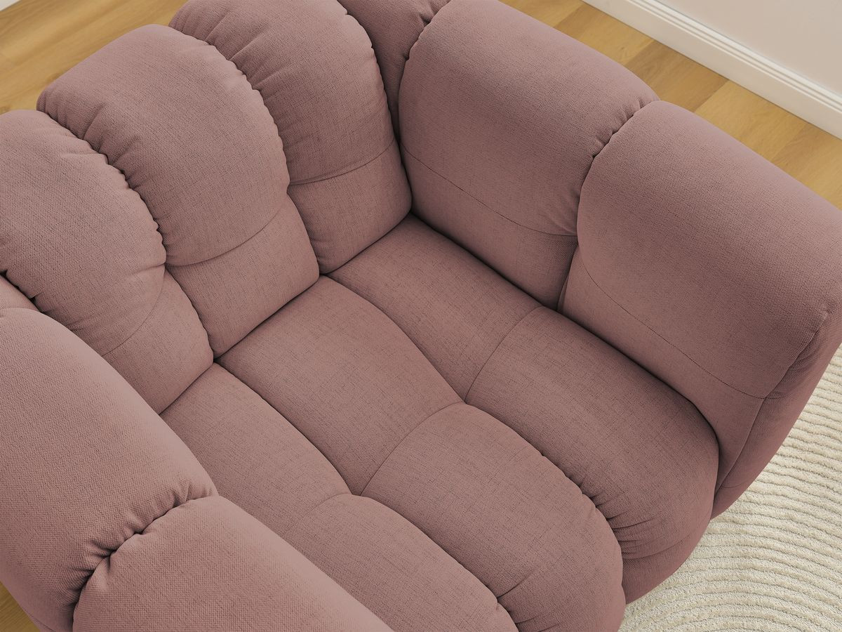 Bobochic Ulysse Sessel Stoff Rosa