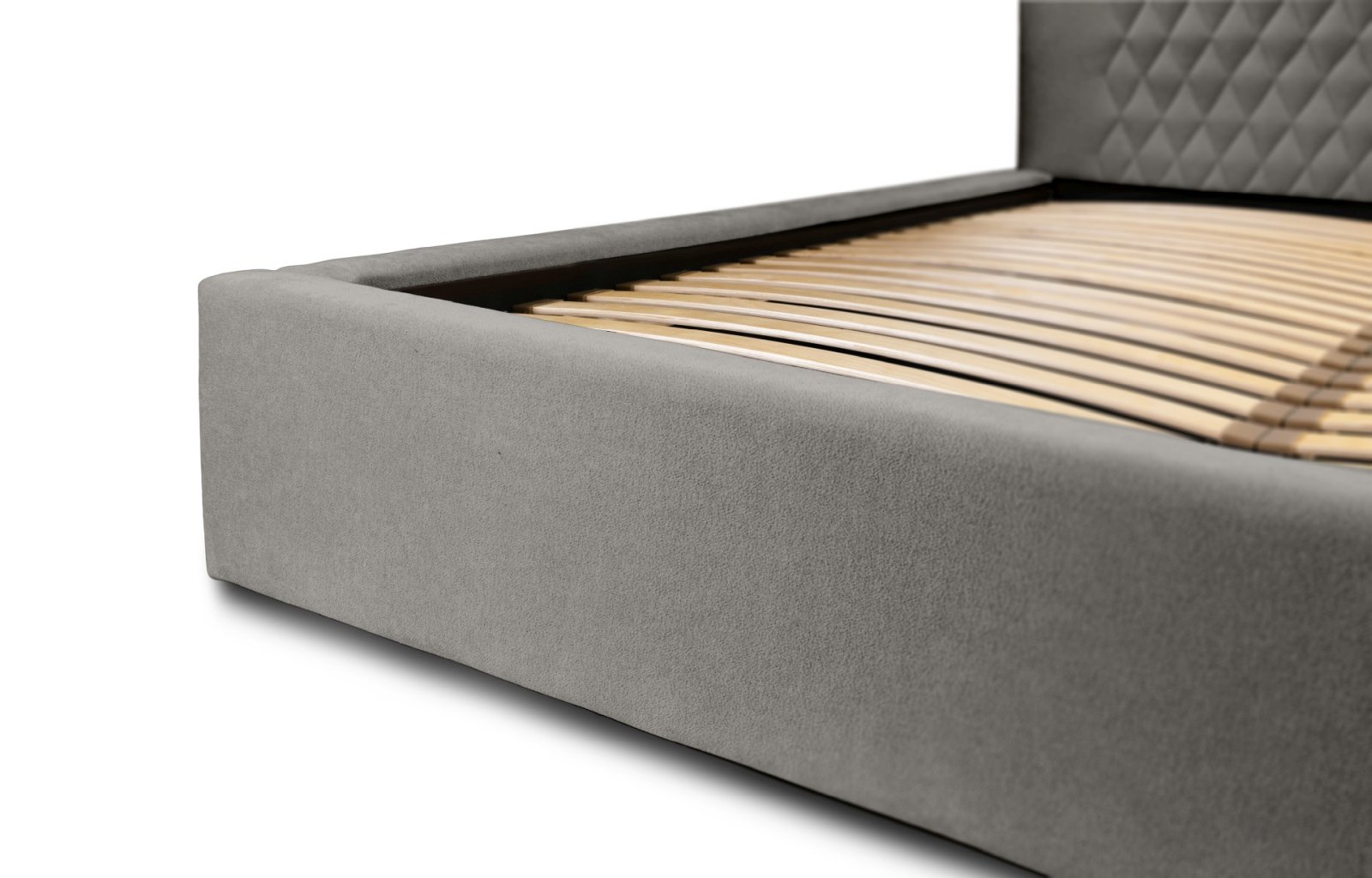 Polsterbett Orio Chenille 140x200 mit Holzrahmen Ditra-New 15