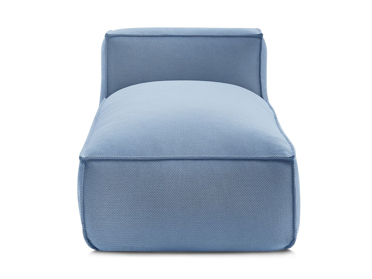 Bobochic Biarritz Méridienne-Modul Melange-Stoff Blau