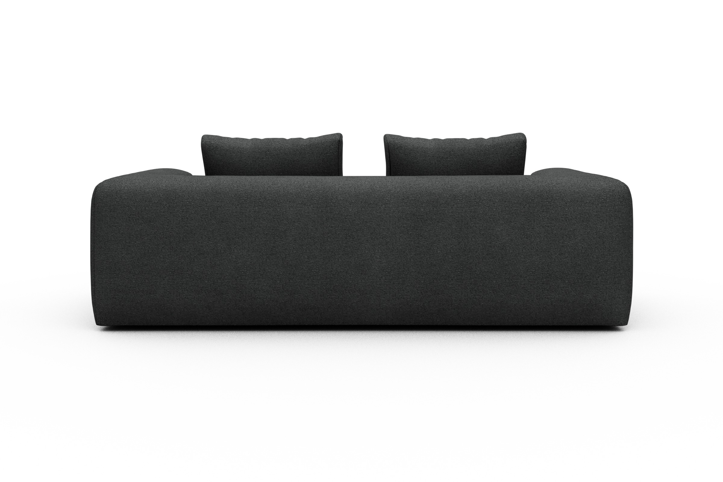 Sofa Fred 3-Sitzer Boucle-Charcoal