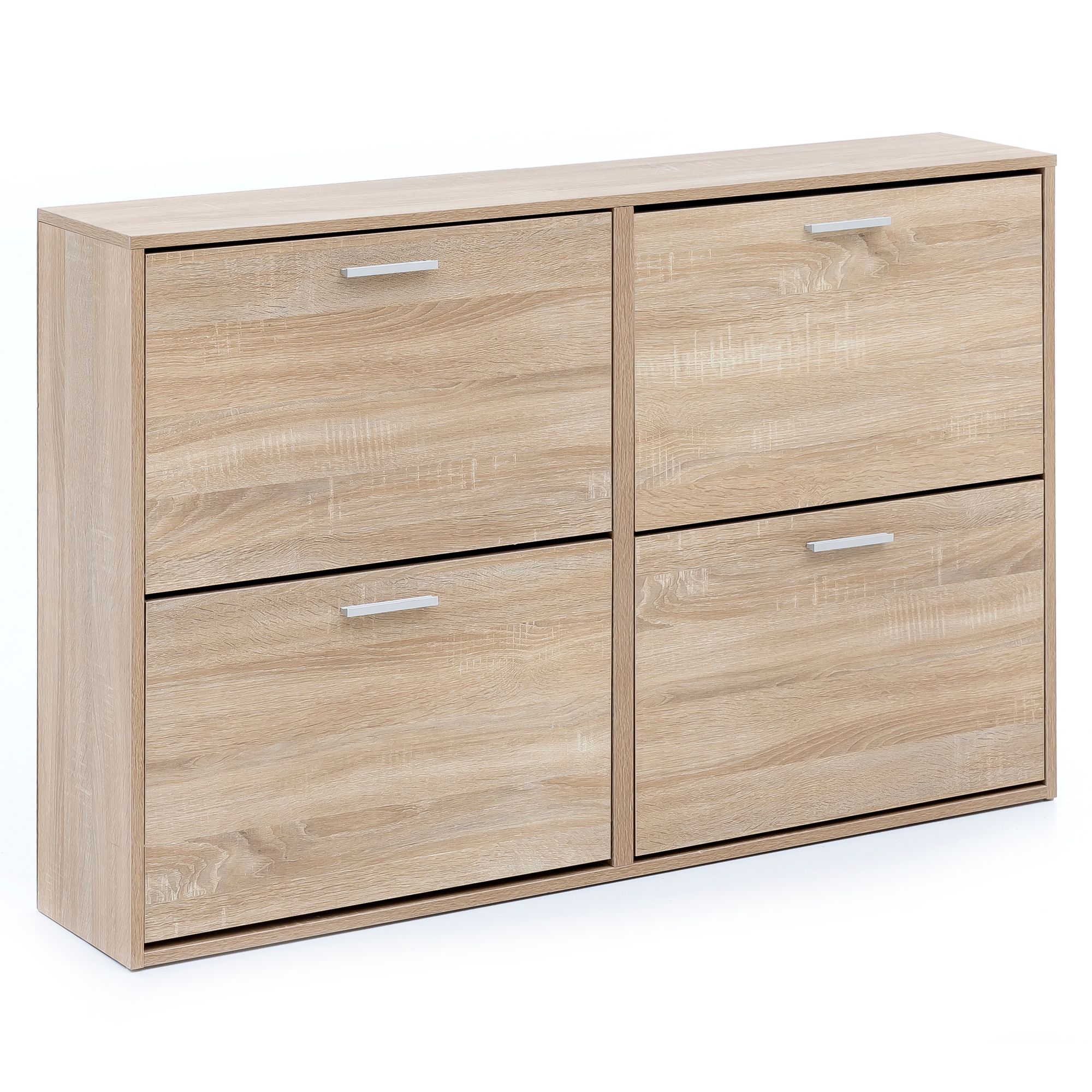 Schuhschrank Volda Sonoma 120 × 24 × 81 cm