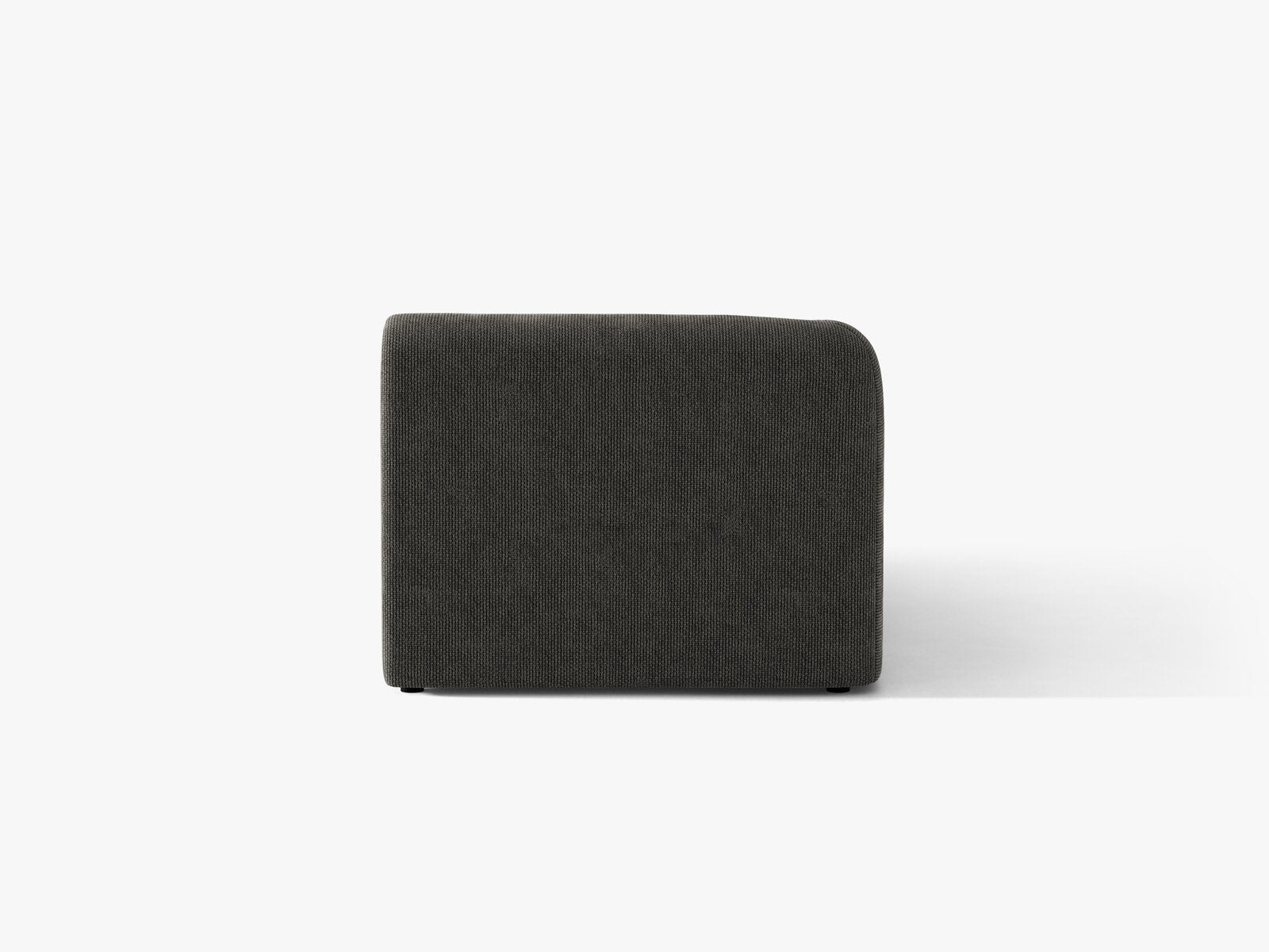 Micadoni Modul Miley 2-Sitzer Chenille Eden Dunkelgrau Links
