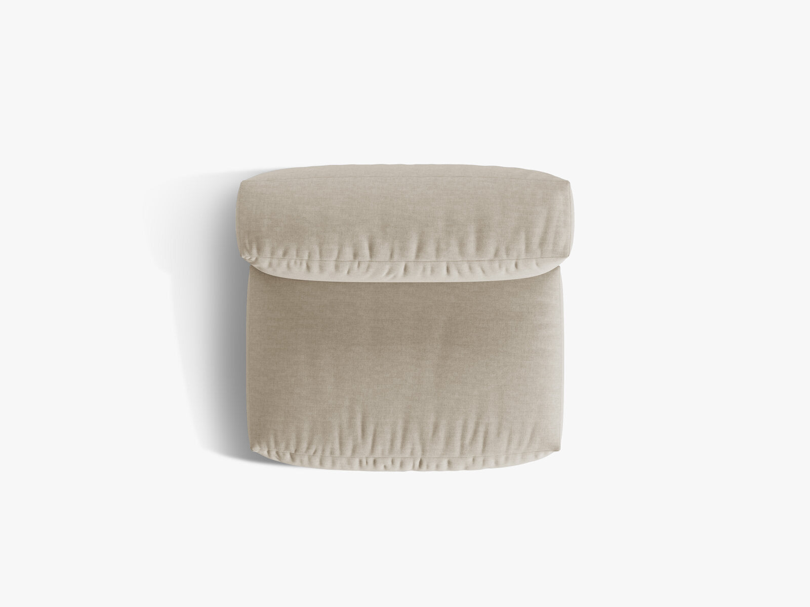 Micadoni Modul Martina 1-Sitzer Strukturierter Stoff Boston Helles Beige