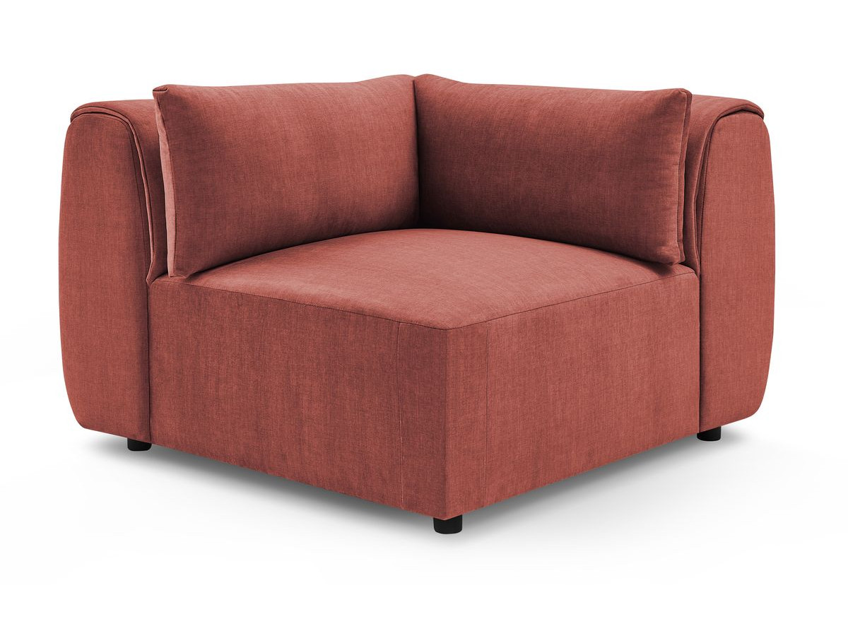 Bobochic Jeanne Eckmodul Samt Orange