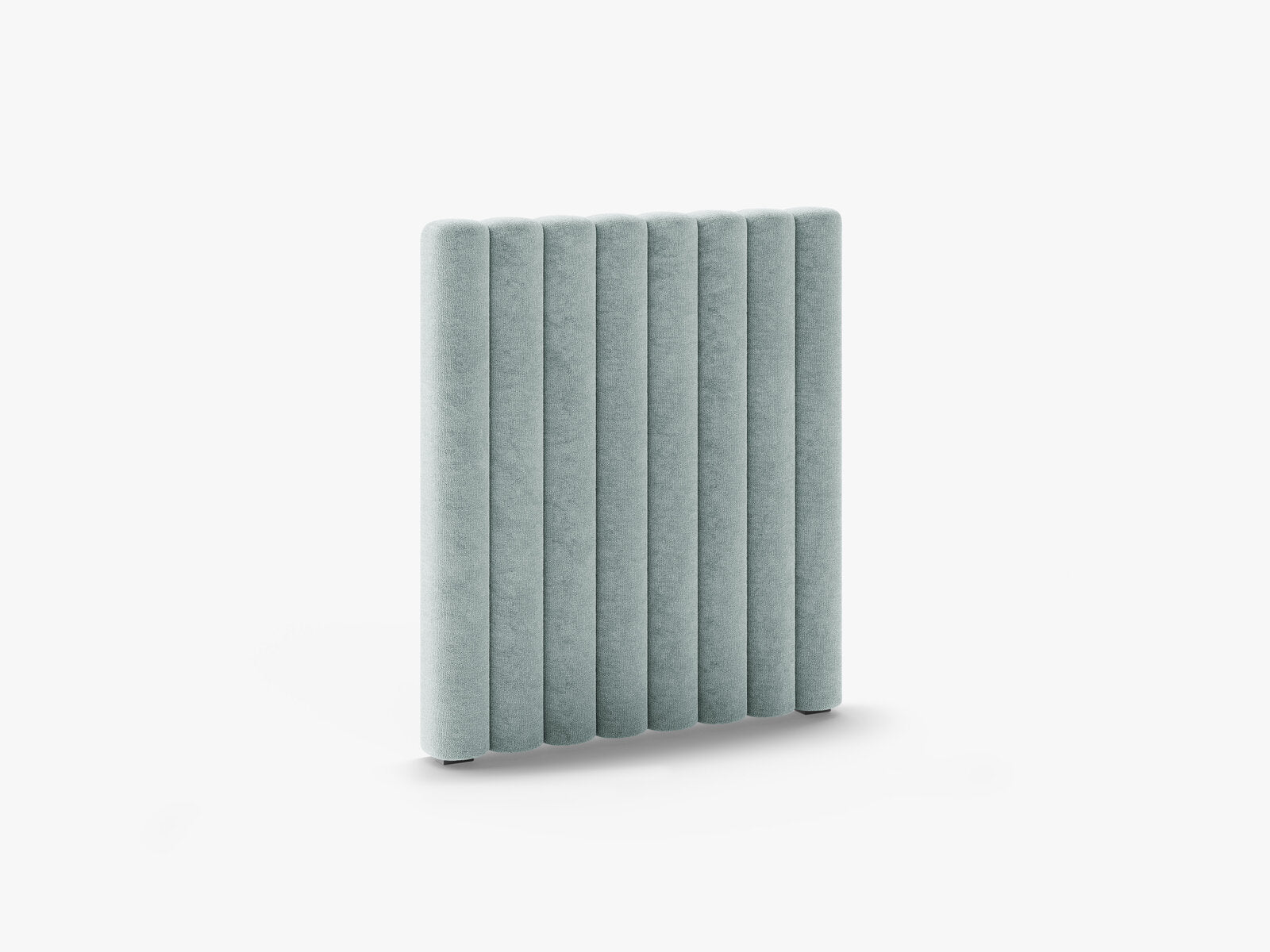 Micadoni Mistero Samtiger Kopfteil 80 cm Chenille Perfect Harmony Hellblau 80x95