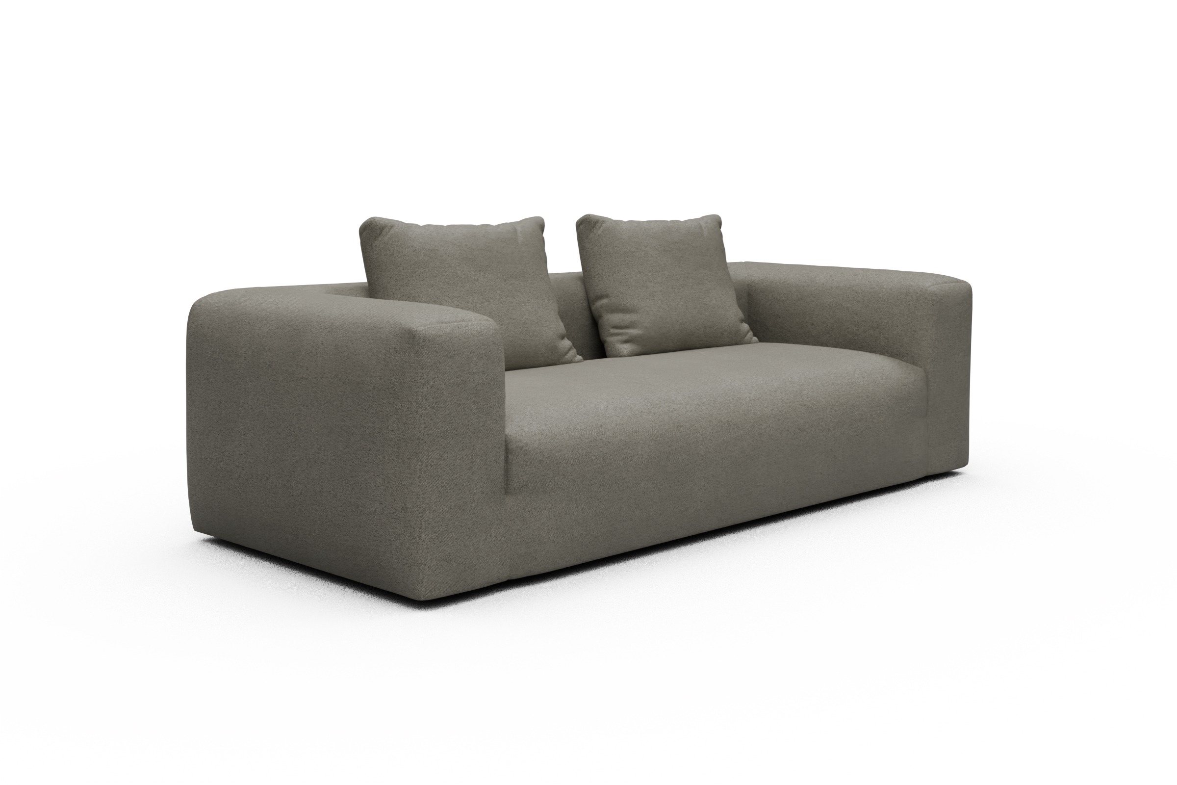Sofa Fred 3-Sitzer Denari-Warm-Grey
