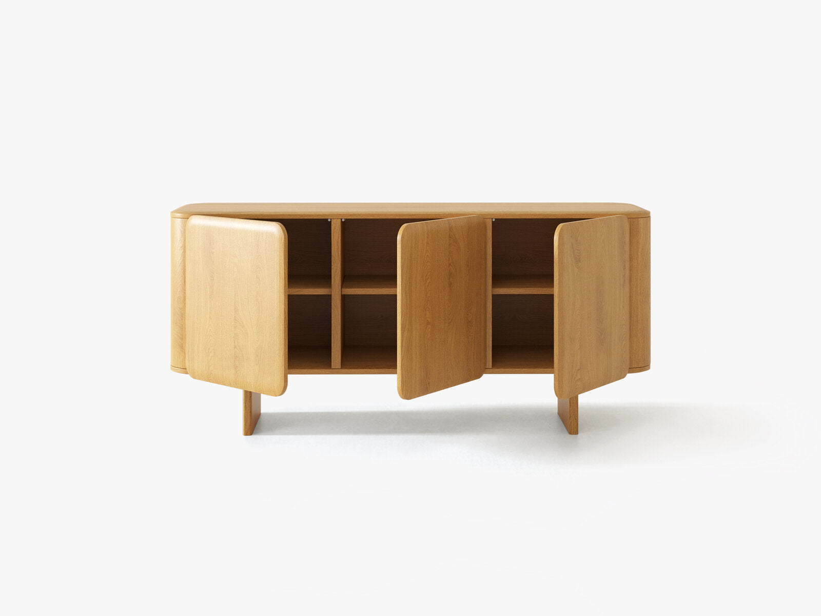 Micadoni Charlotte Kommode Eiche Natur 160 cm