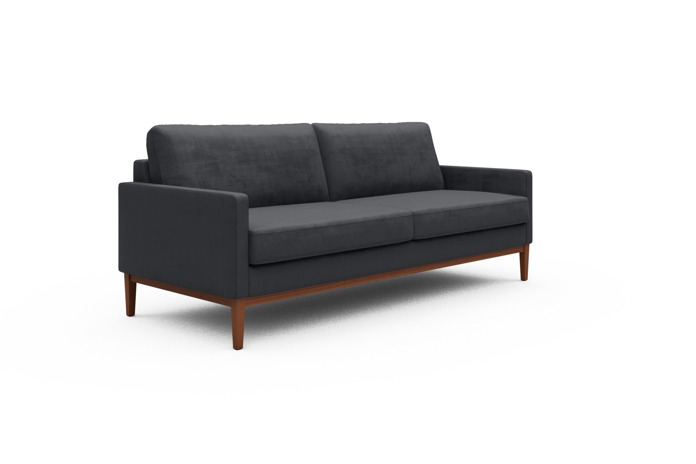 Sofa Bodo 3-Sitzer Cordufine-Slate-Grey