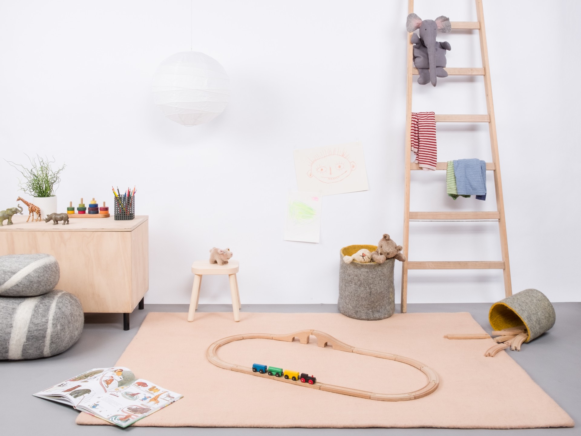 myfelt Merle Filzteppich - 70x100 cm