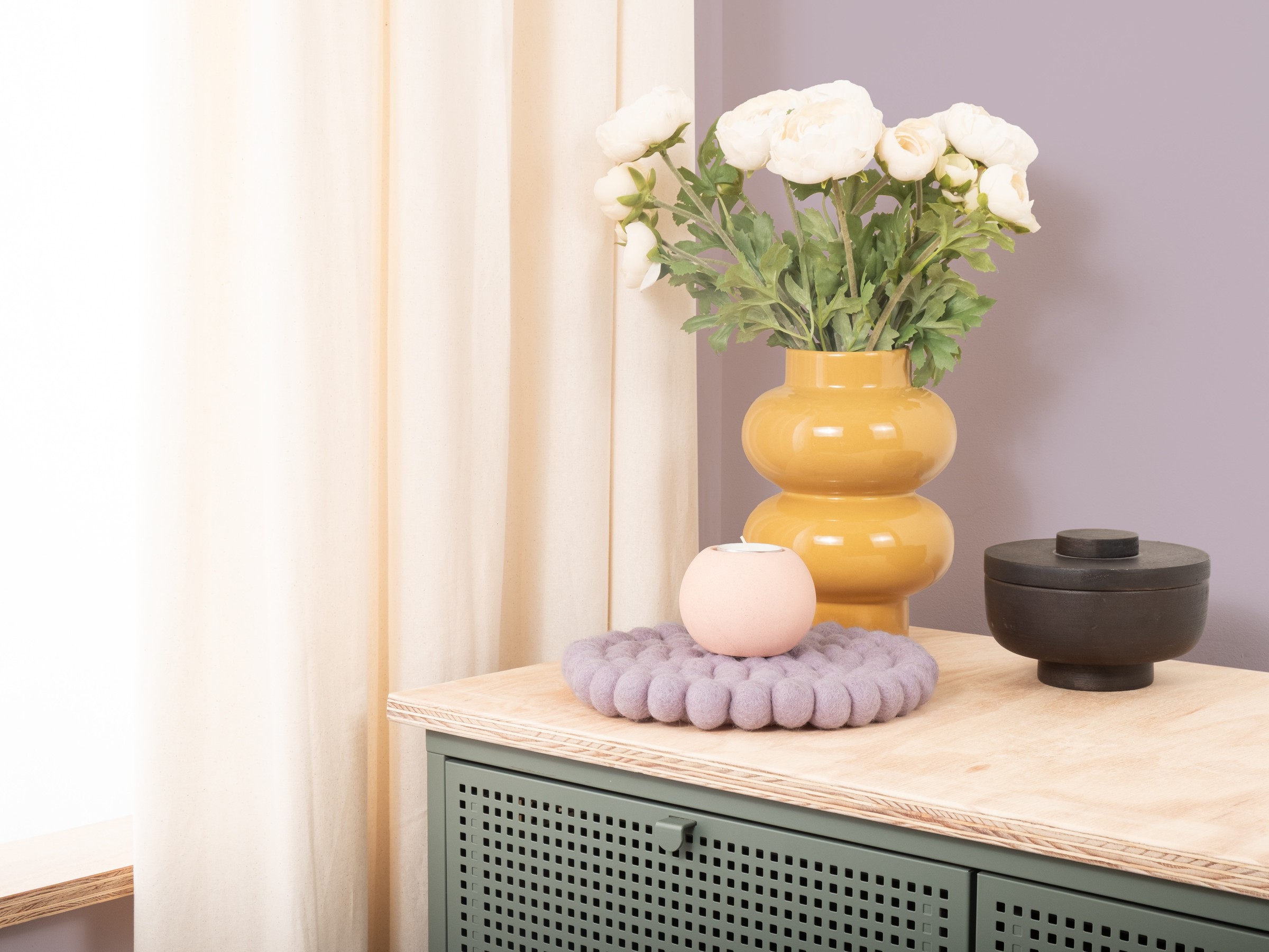 myfelt Marla Topfuntersetzer Hellviolett Ø 20 cm
