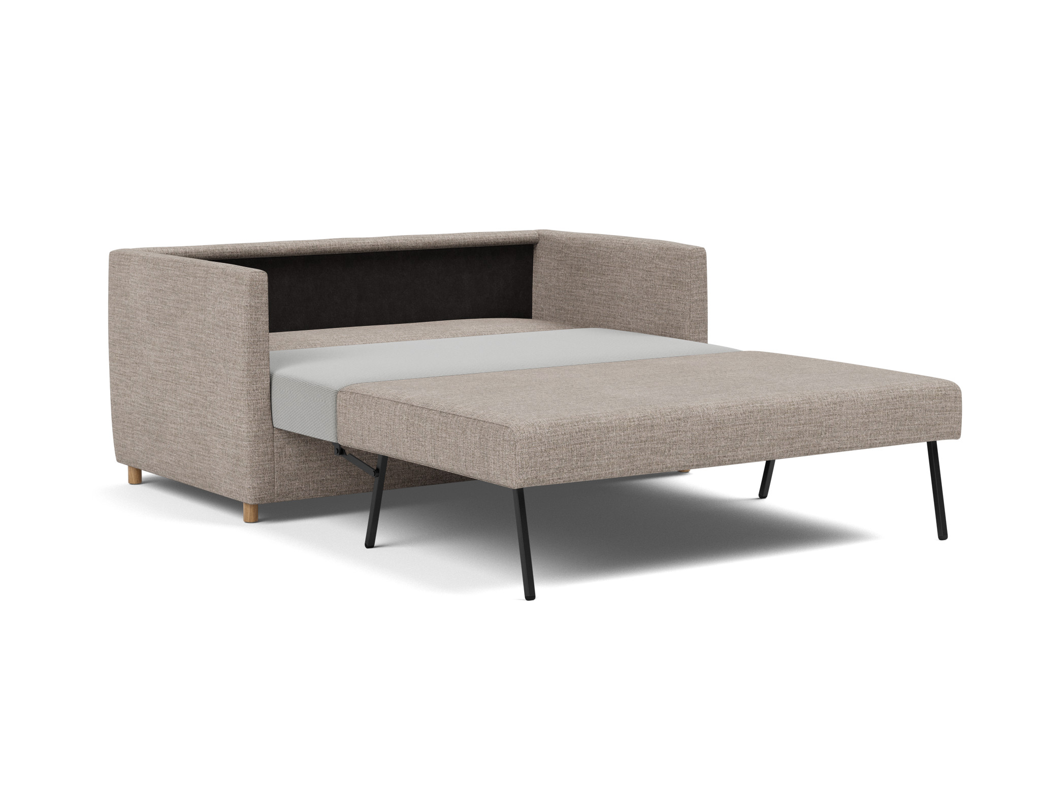 Schlafsofa Olan Chenille Yuveno 472-Warm-Grey