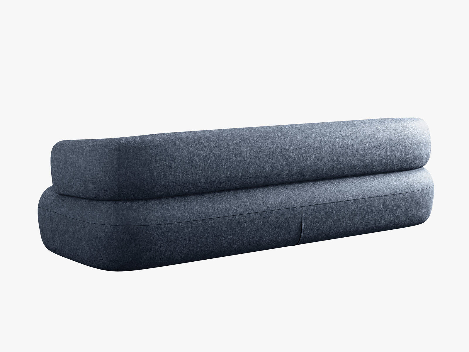 Micadoni Sofa Jenny 4-Sitzer Chenille Perfect Harmony Dunkelblau