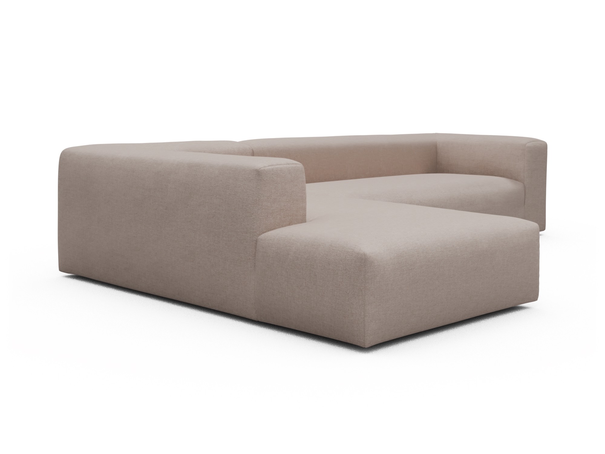 Skandi Home Ecksofa Fred Relax-Ecke links mit 2,5-Sitzer Weda-Sand moebelfaktor