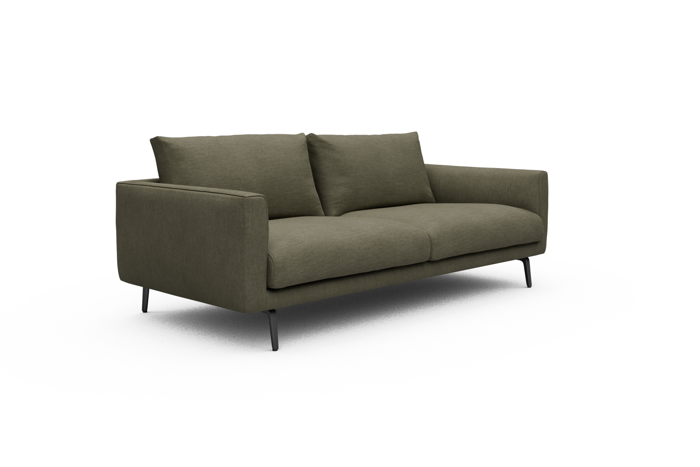 Sofa Karl 3-Sitzer Vivus-Dusty-Olive