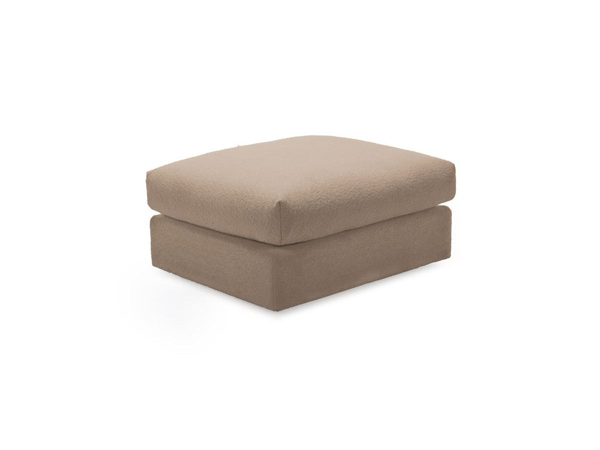 Bobochic Paris Pouf, sehr weich Bouclé-Stoff Braun