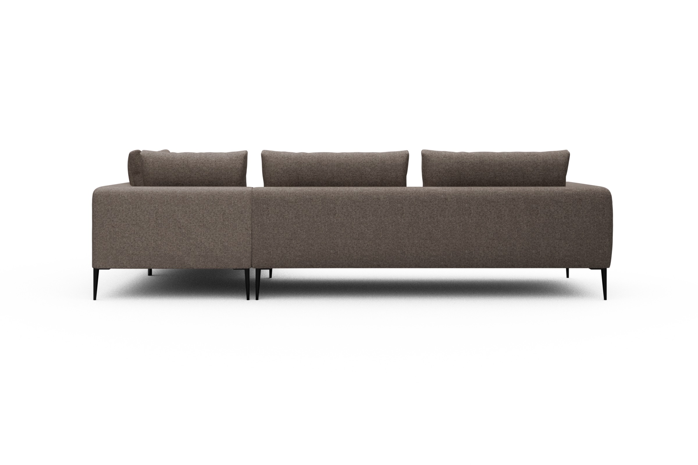 Ecksofa Paul Relax-Ecke links mit 3-Sitzer Sama-Stone