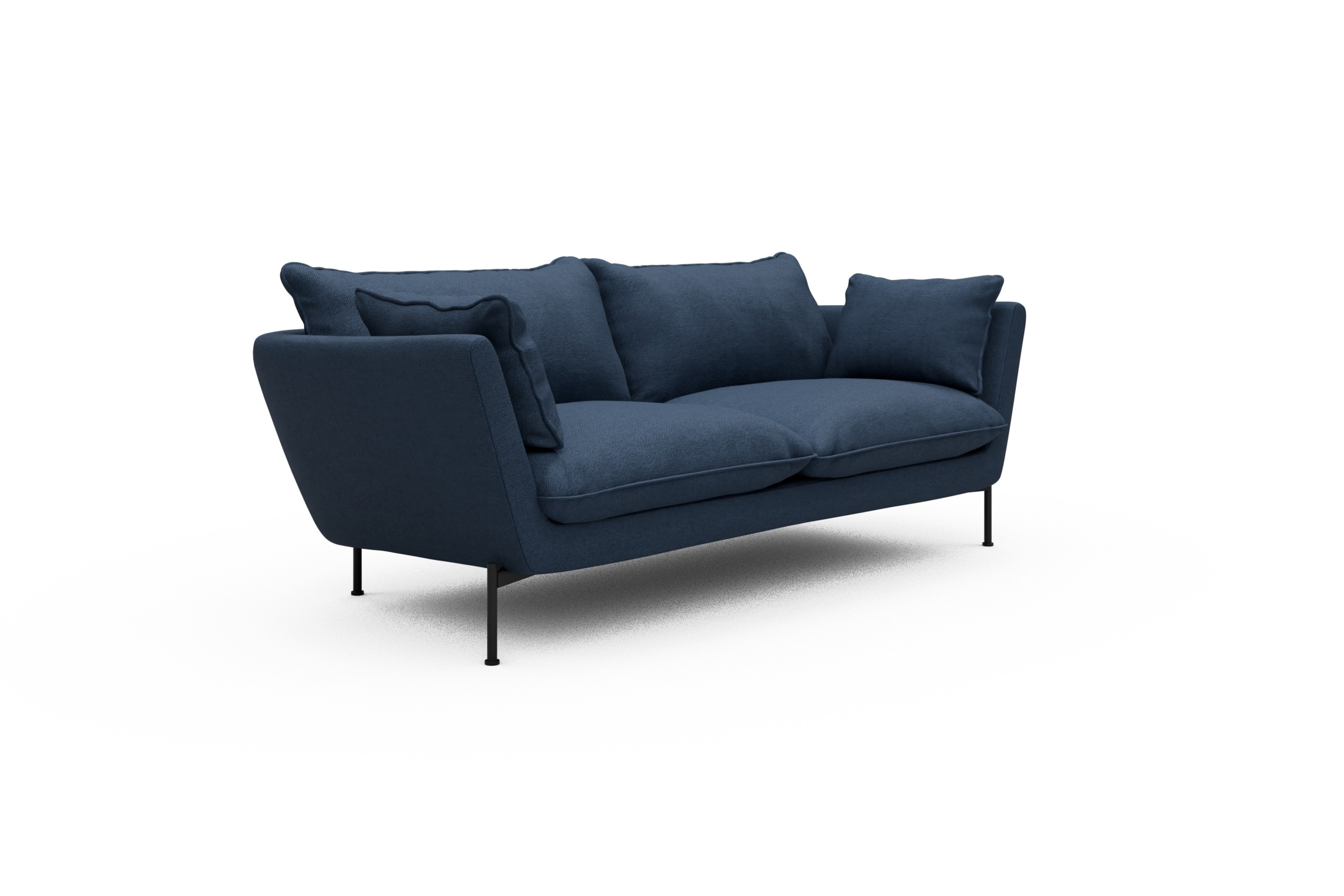 Sofa Anton PREMIUM 2-Sitzer Weda-Blue
