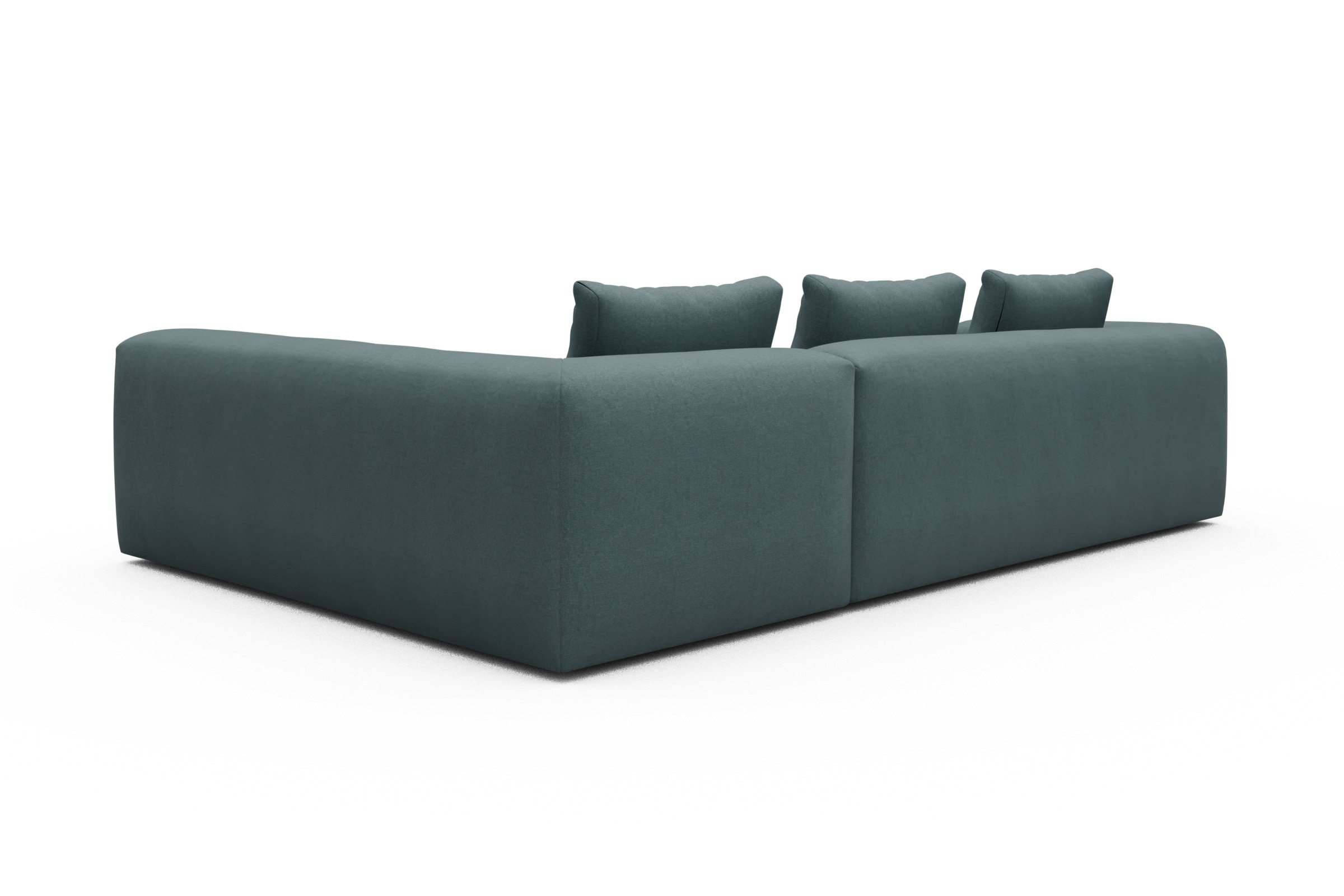 Ecksofa Fred 2x 2,5-Sitzer rechts offen Satya-Niagara