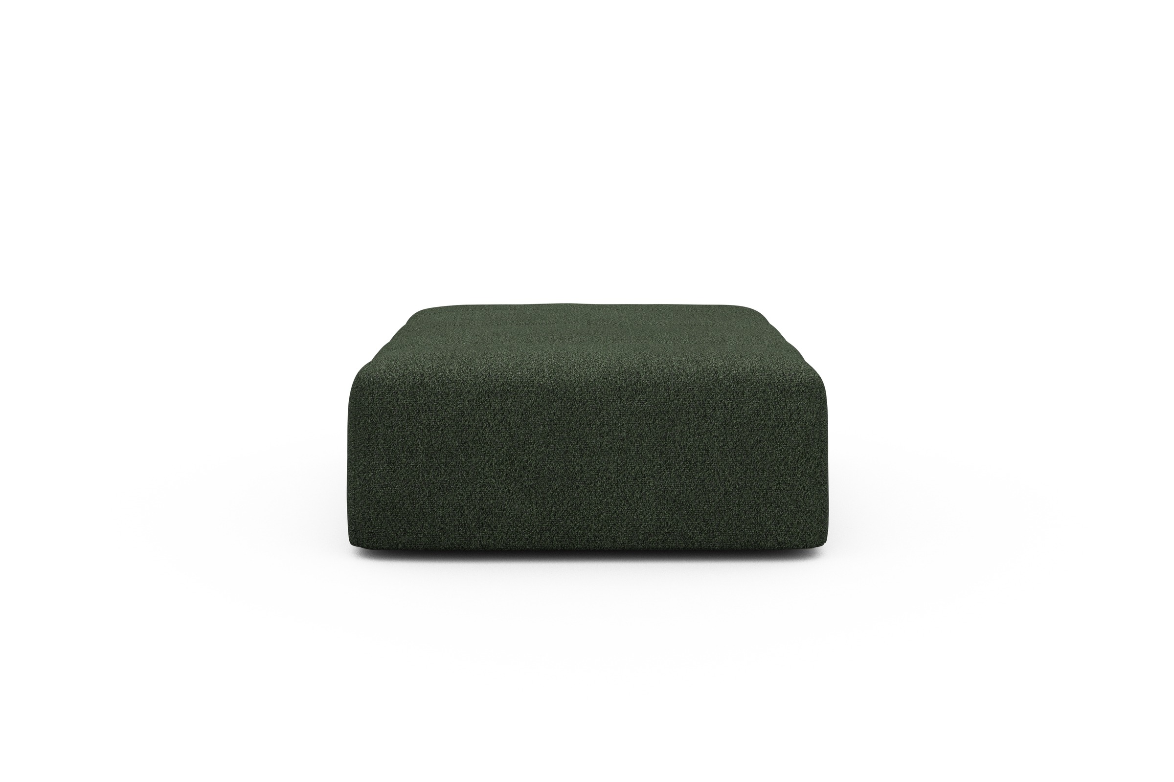 Sitzhocker Hugo Ottomane Vanora-Deep-Green