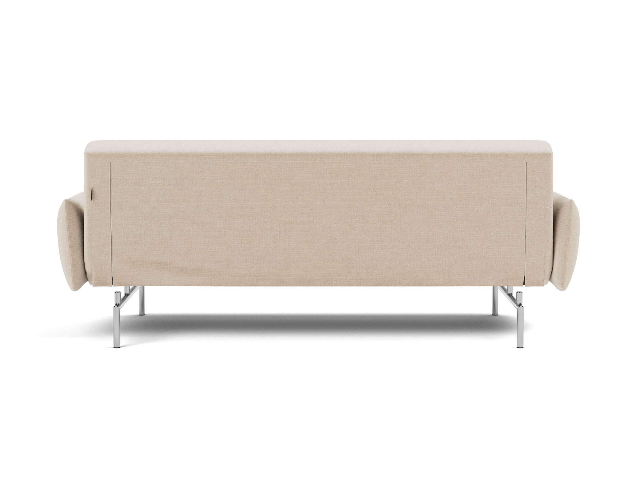 Schlafsofa Jillis mit Armlehnen Chenille Esina 410-Almond-Beige