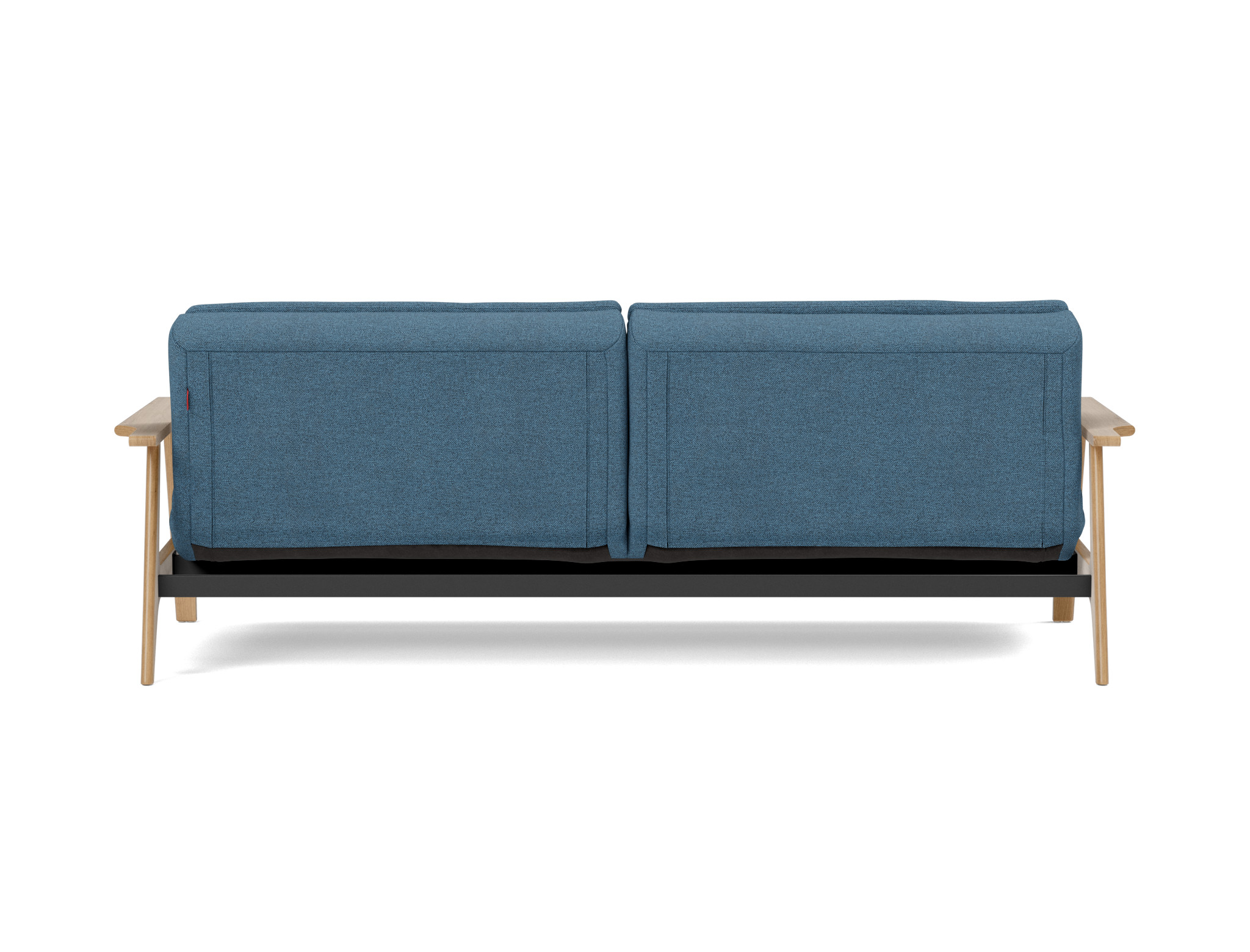 Schlafsofa Dublexo Frej Strukturierter Stoff Weda 302-Weda-Blue