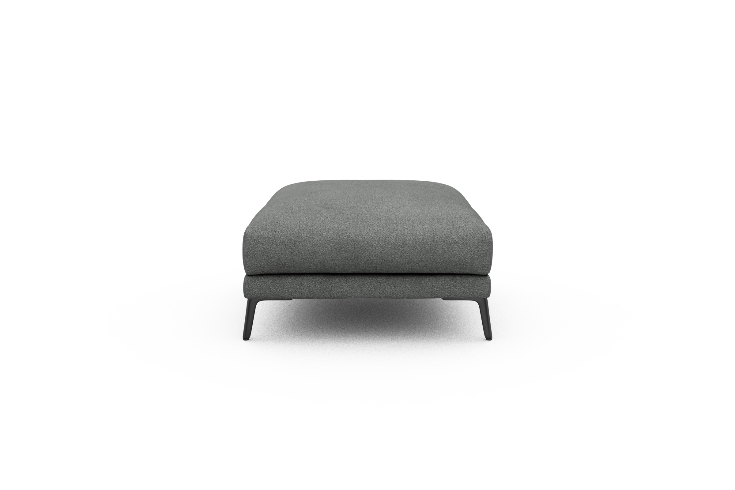Sitzhocker Karl Boucle-Ash-Grey