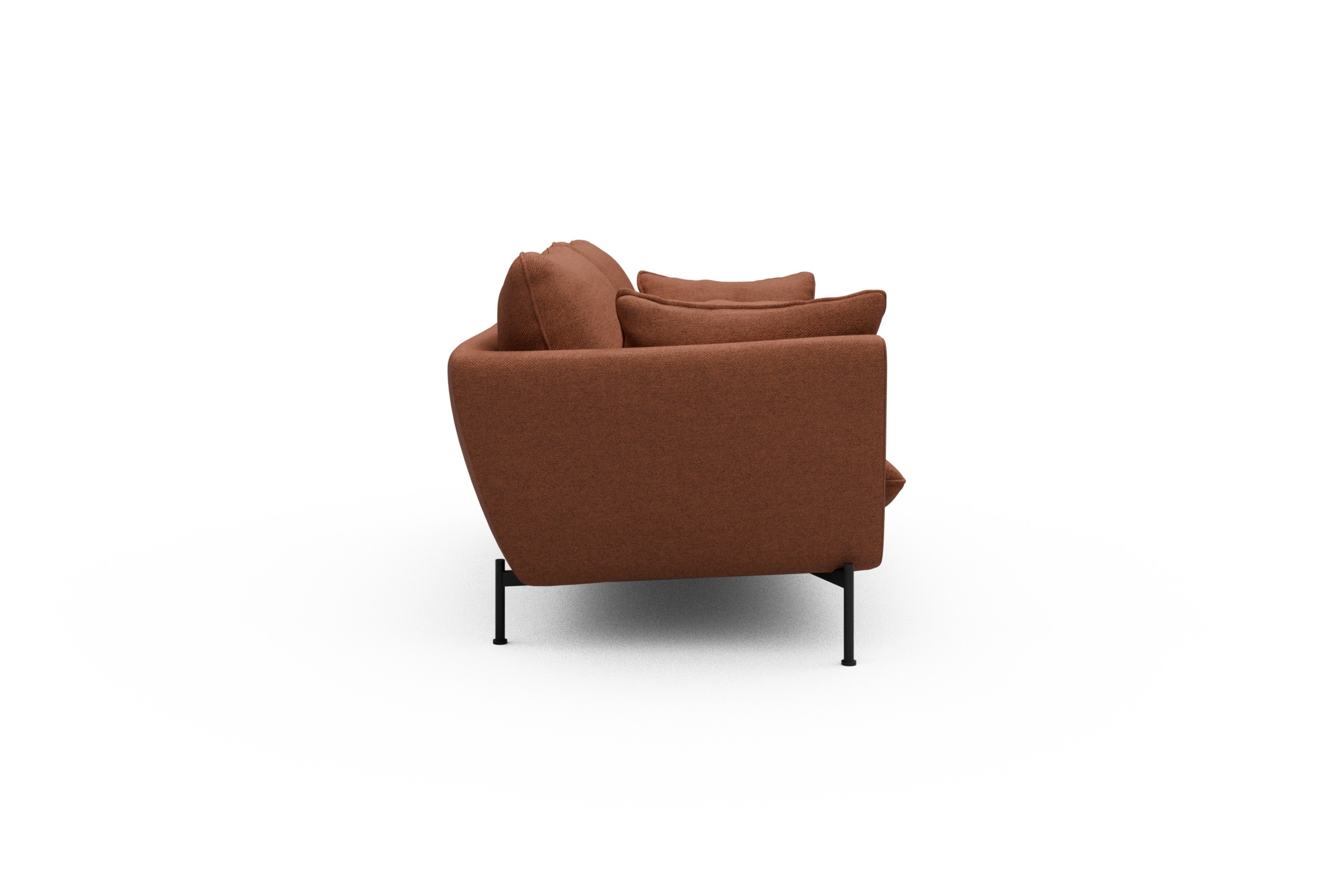 Sofa Anton 2-Sitzer Weda-Rust