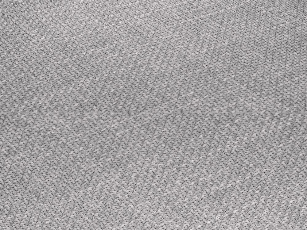Cosmopolitan Design Ecksofa Siena 4-Sitzer offen Strukturierter Stoff Ottawa Hellgrau Links