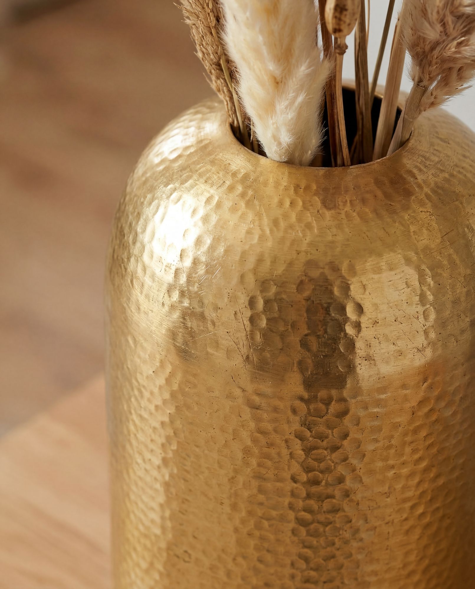 Bodenvase Revsnes Aluminium Gold Ø 20 cm