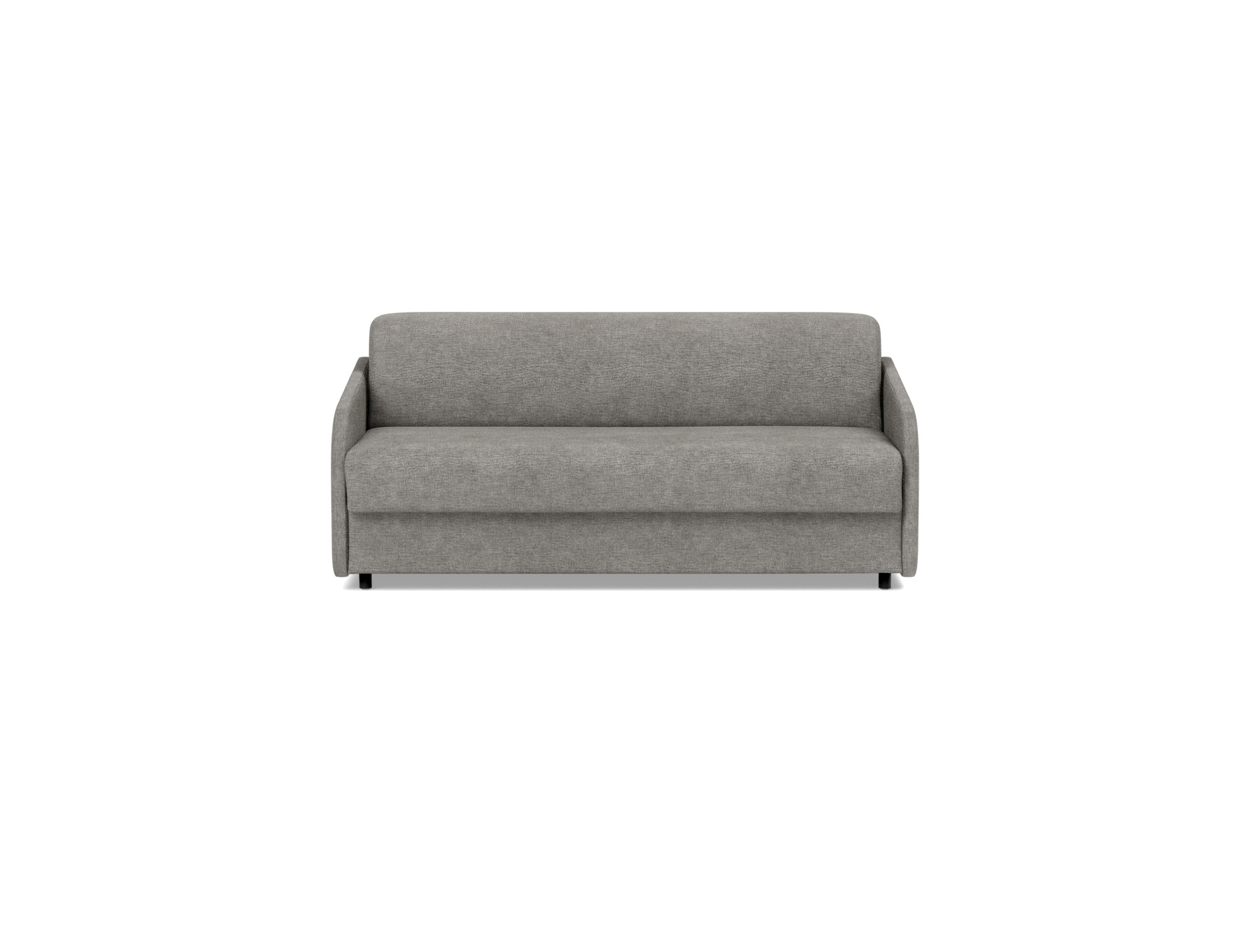 Schlafsofa Eivor mit Taschenfederkernmatratze 140 Flachgewebe Avella 282-Warm-Grey