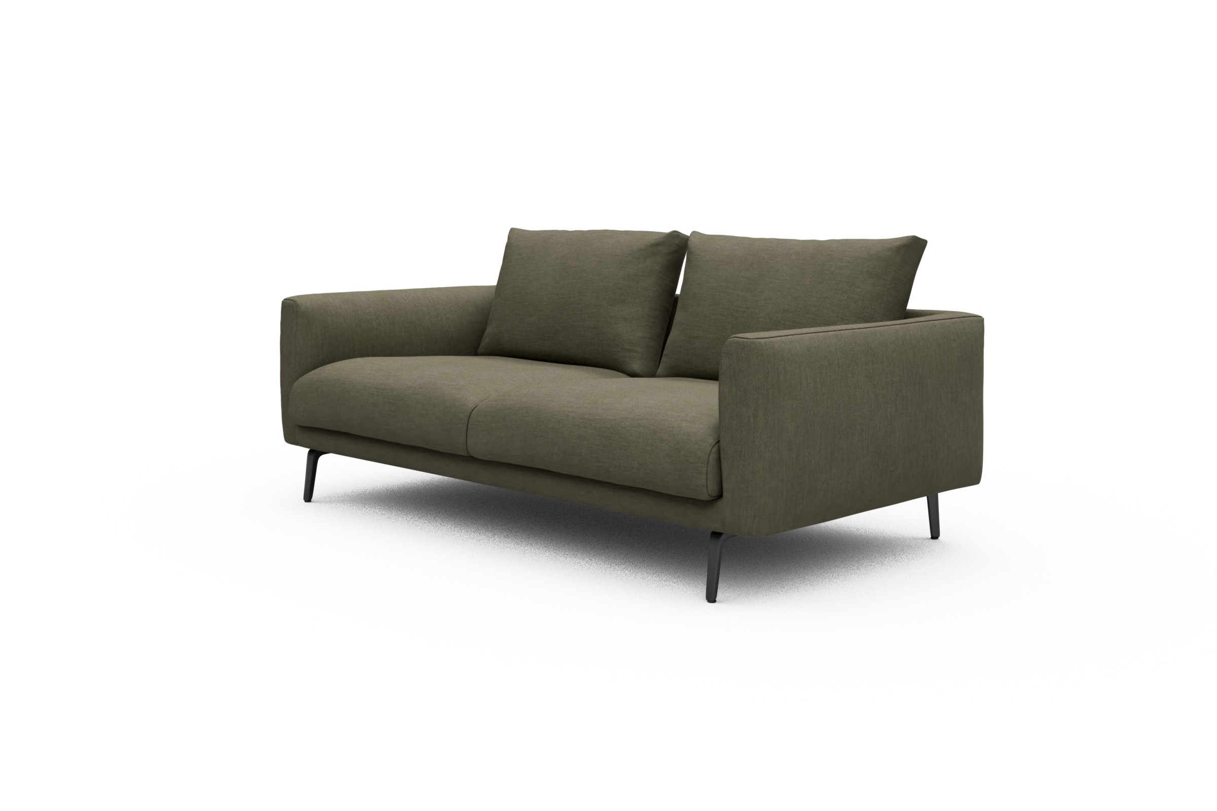 Sofa Karl 2-5-Sitzer Vivus-Dusty-Olive