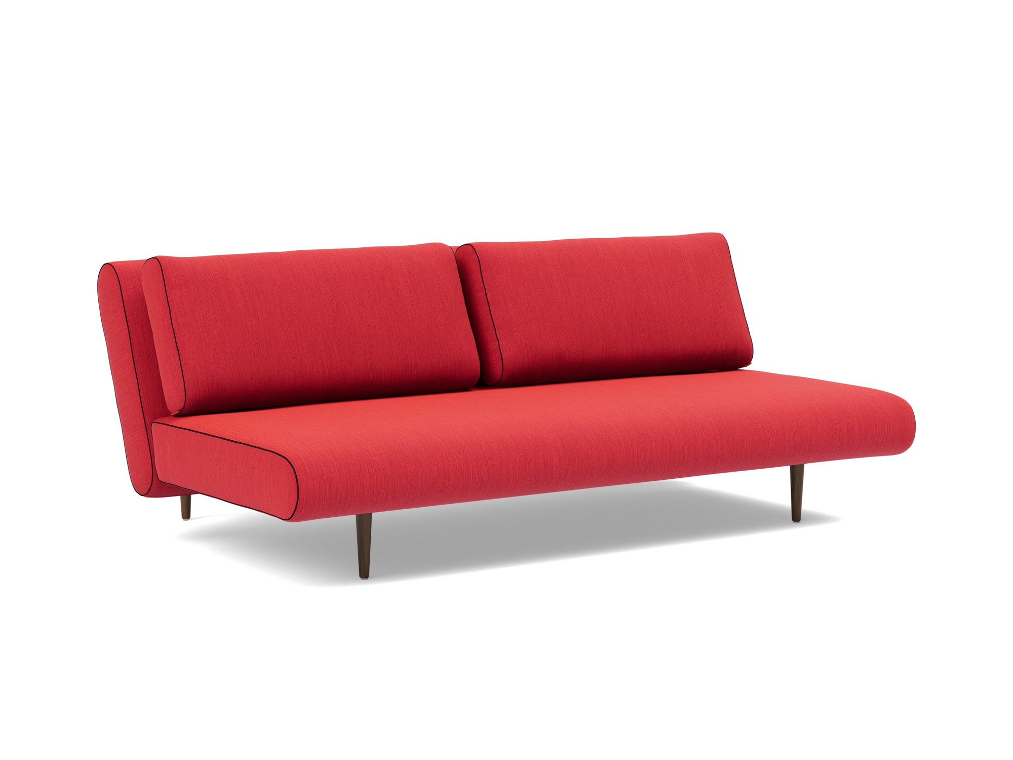 Schlafsofa Unfurl Lounger Flachgewebe Elegance 511-Red