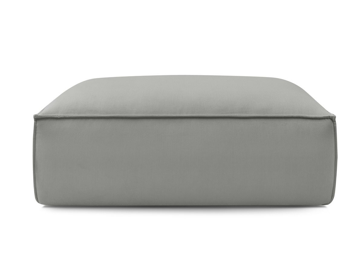 Bobochic Boheme Pouf Cordsamt Hellgrau