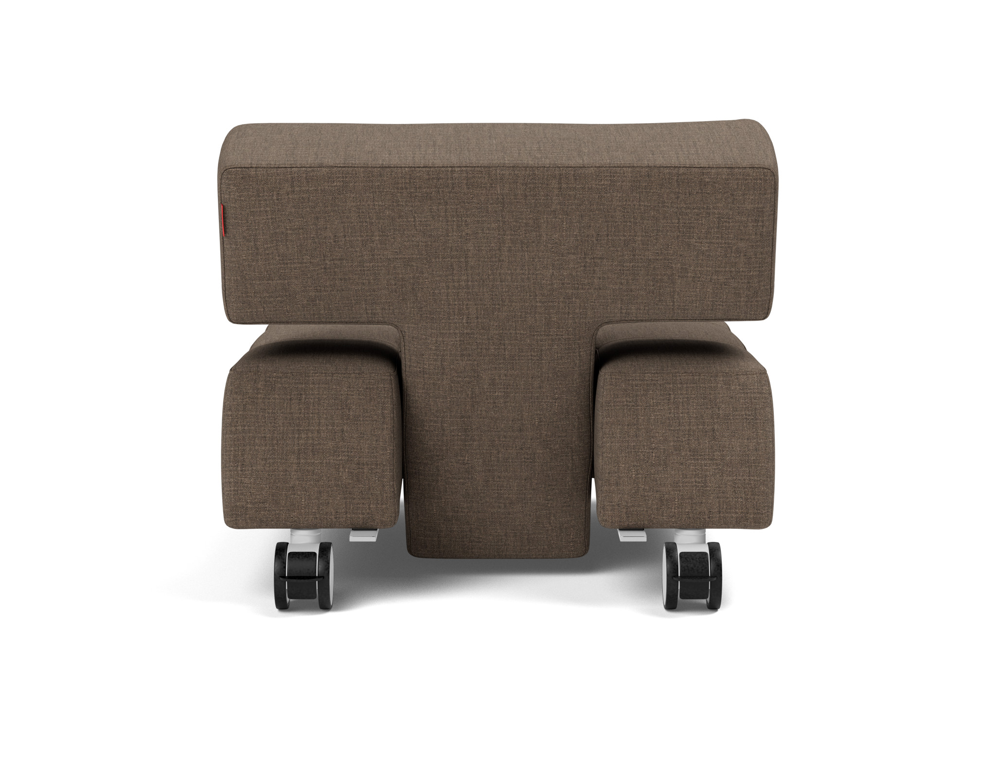 Sessel Long Horn D.E.L. Chenille Esina 411-Cedar-Brown