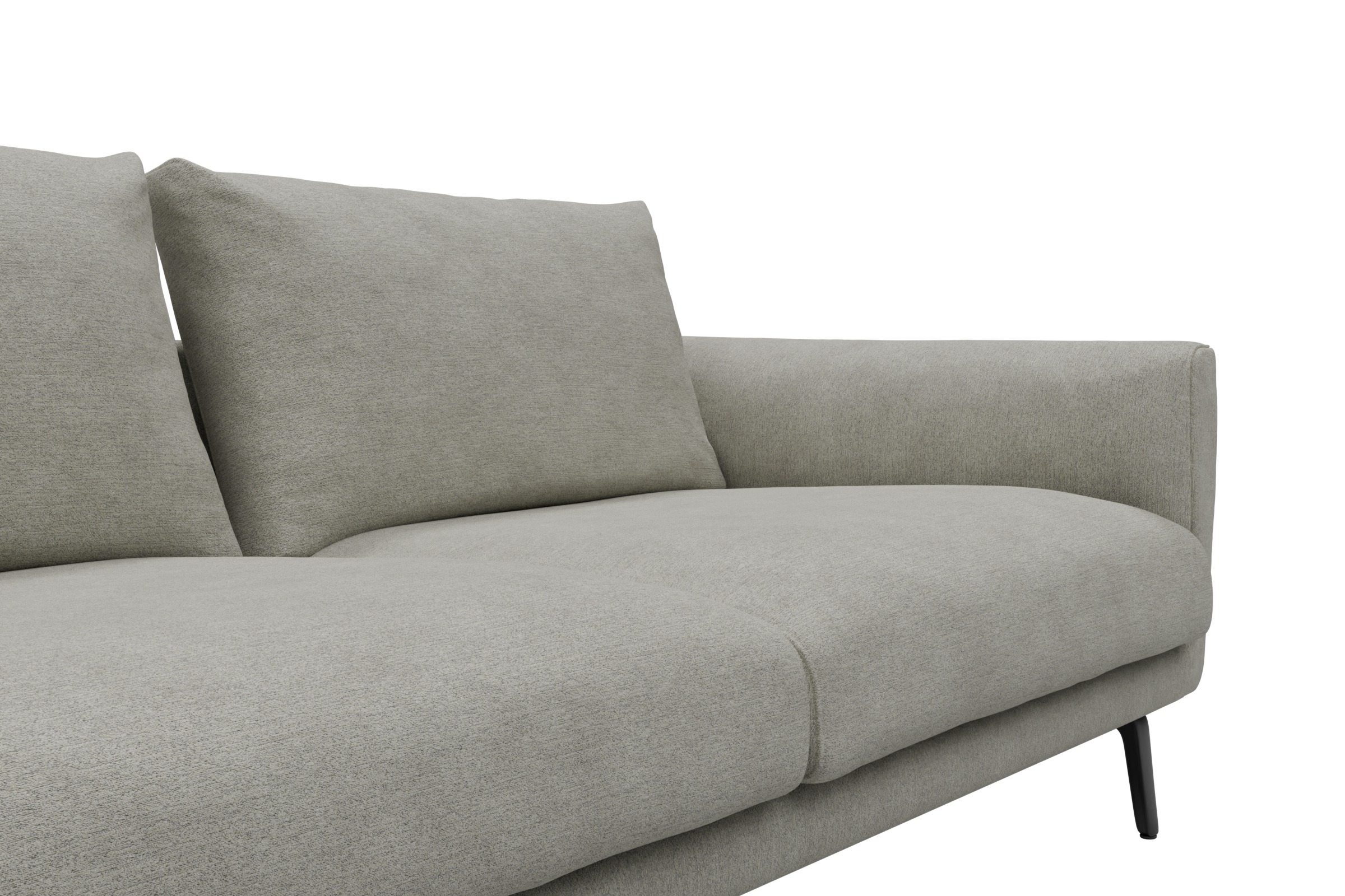 Sofa Karl 3-Sitzer Carreno-Moon-Stone-White