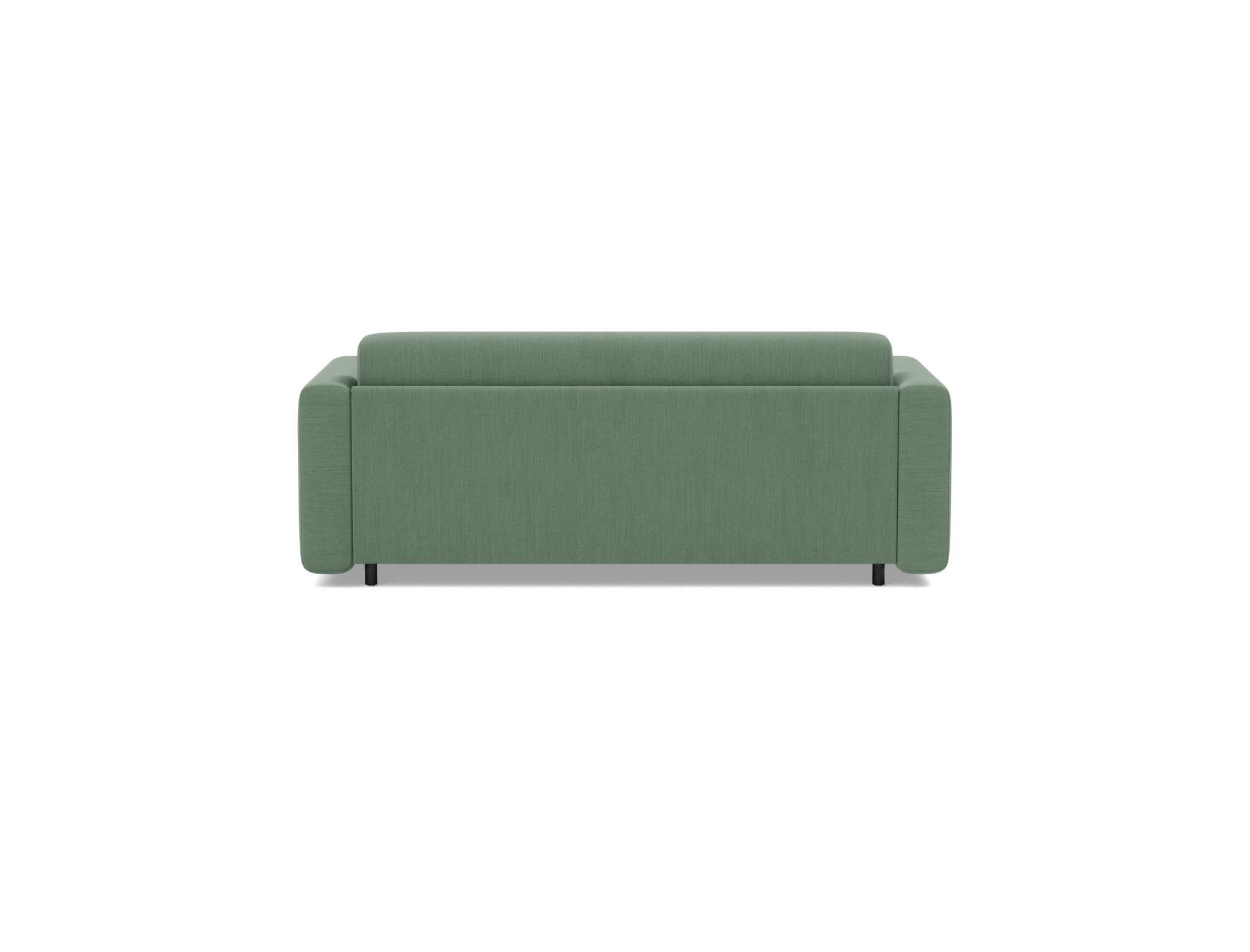 Schlafsofa Killian mit Memory-Matratze 140 Flachgewebe Elegance 518-Green