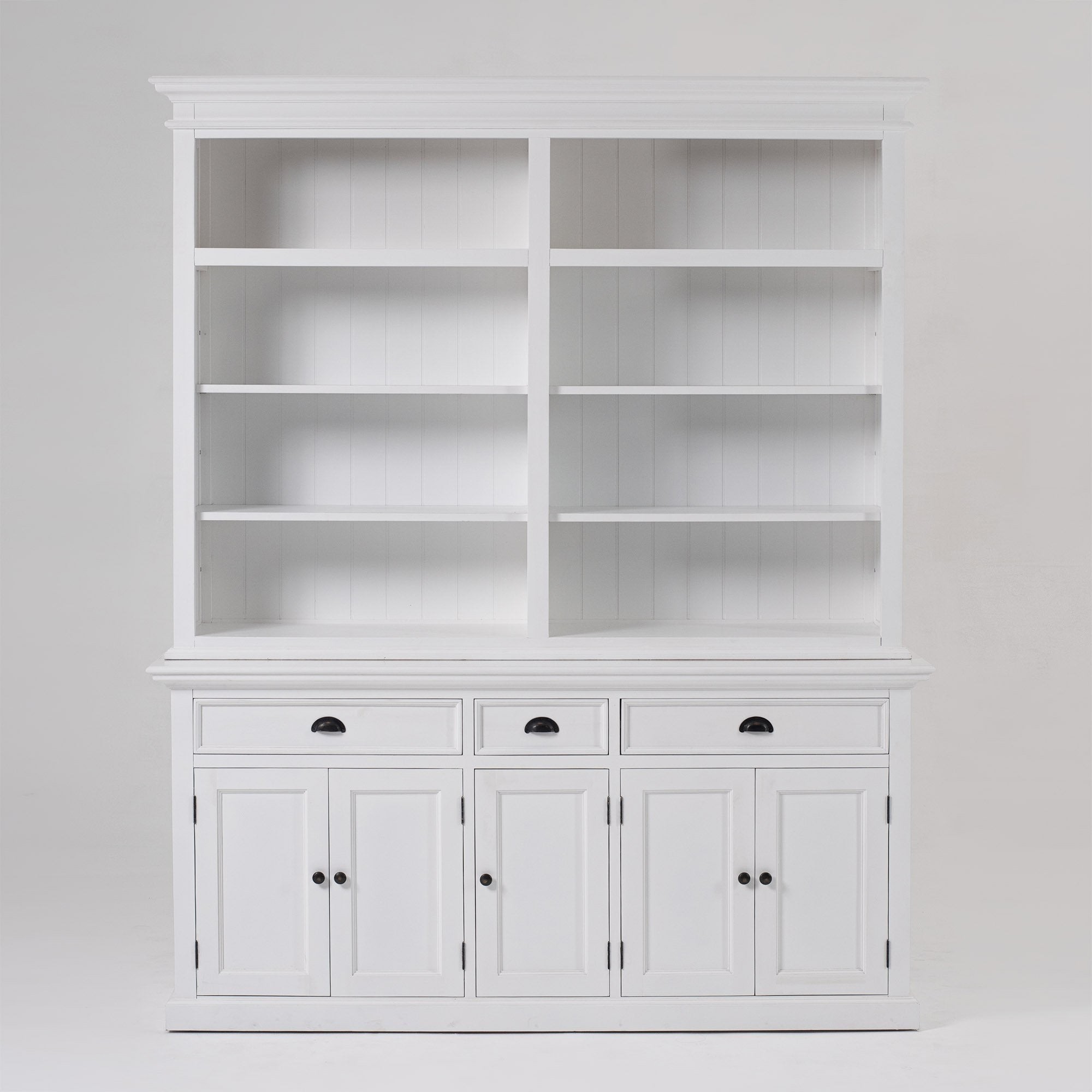 Novasolo Halifax Bücherregal 5 Türen & 3 Schubladen