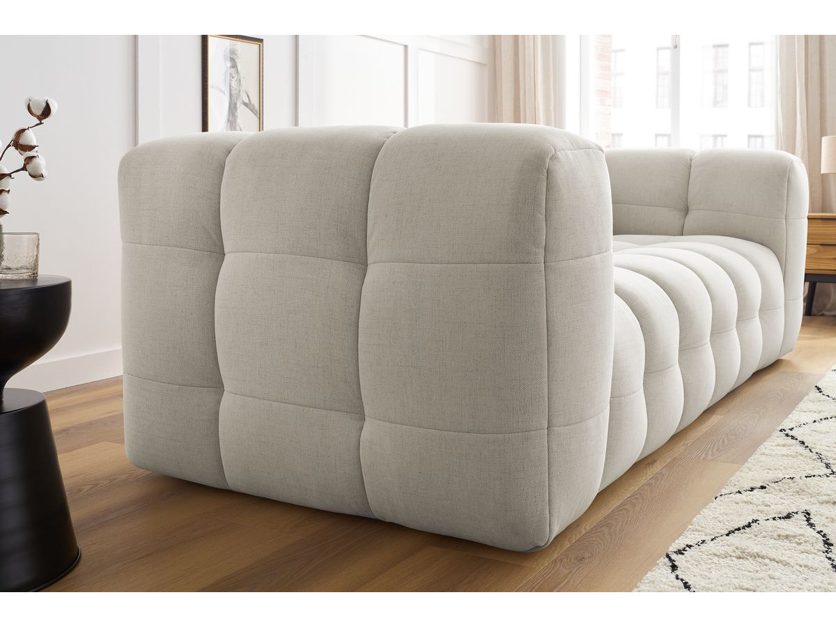 Bobochic Cloud Sofa 3-Sitzer Stoff Beige