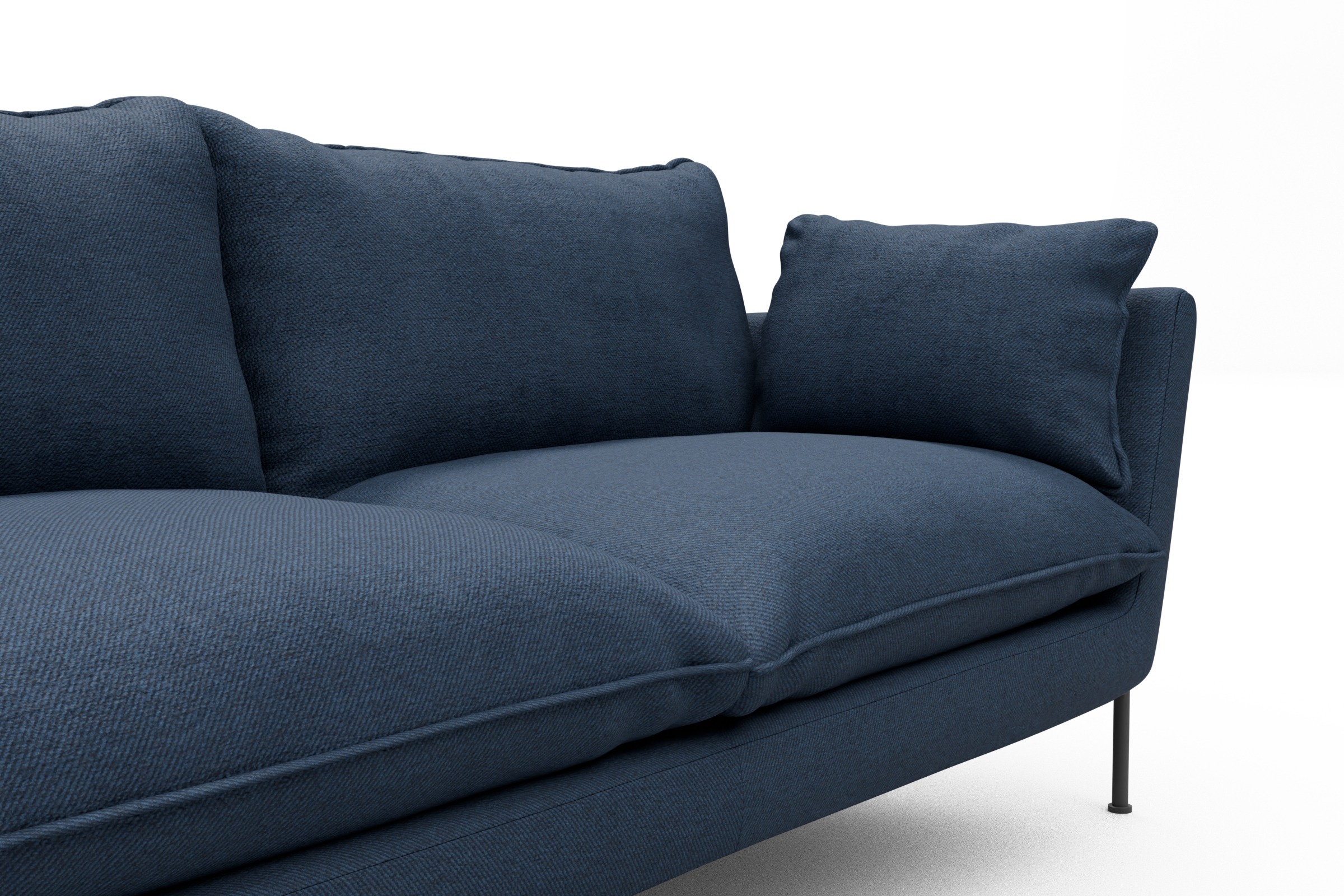 Sofa Anton PREMIUM 3-Sitzer Weda-Blue