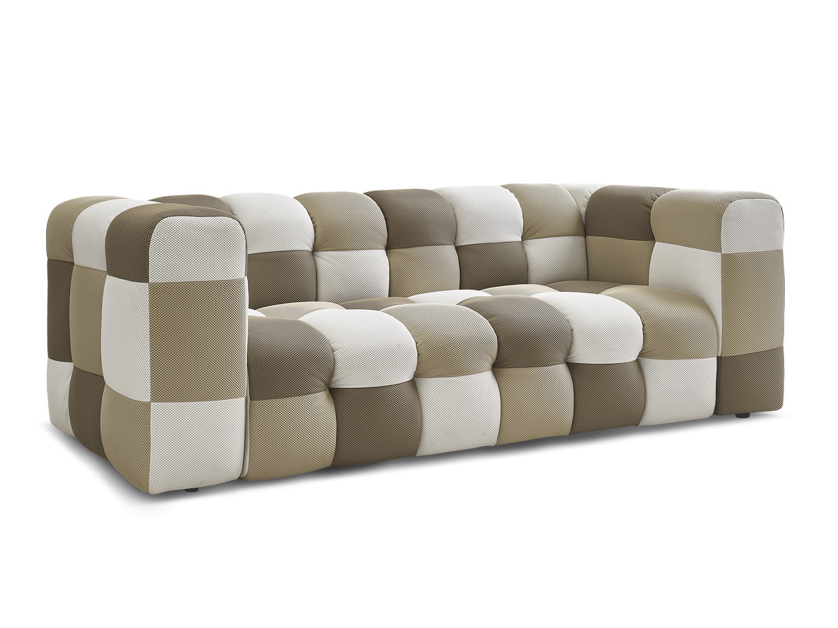 Bobochic Cloud Sofa 3-Sitzer Mesh-Stoff Mehrfarbig
