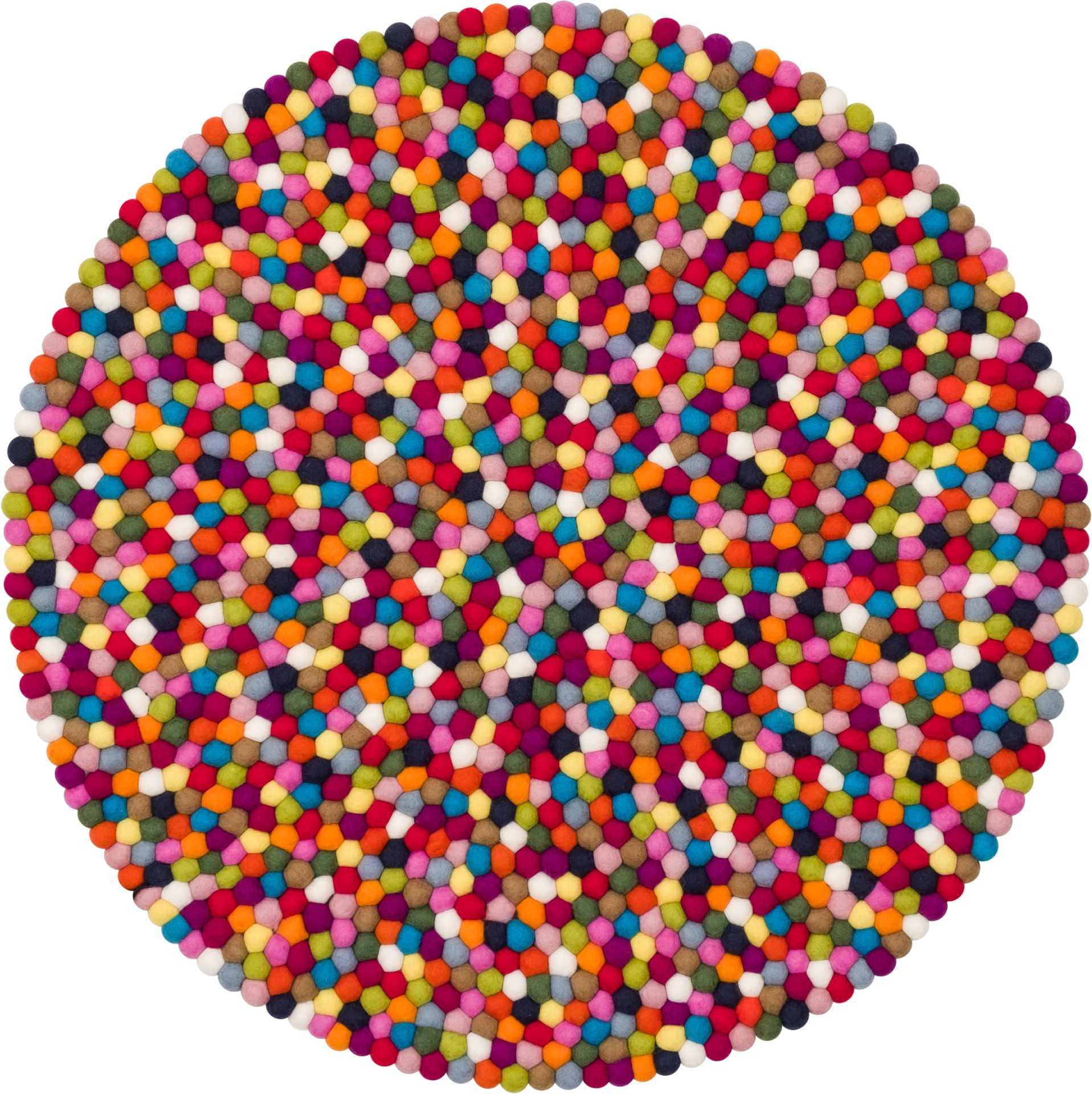 myfelt Lotte Filzkugelteppich - 140 cm